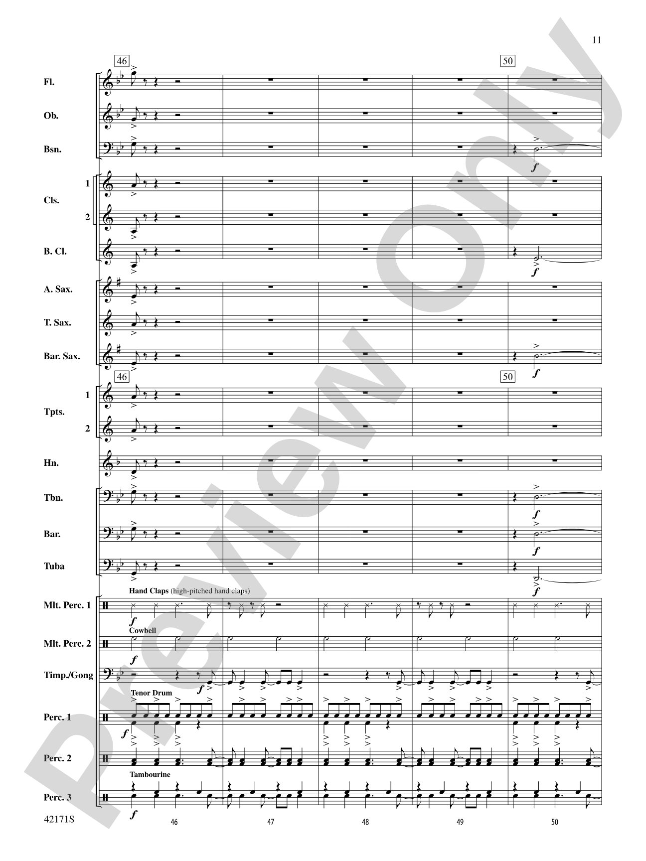 Prelude and Firestorm: Concert Band Conductor Score & Parts