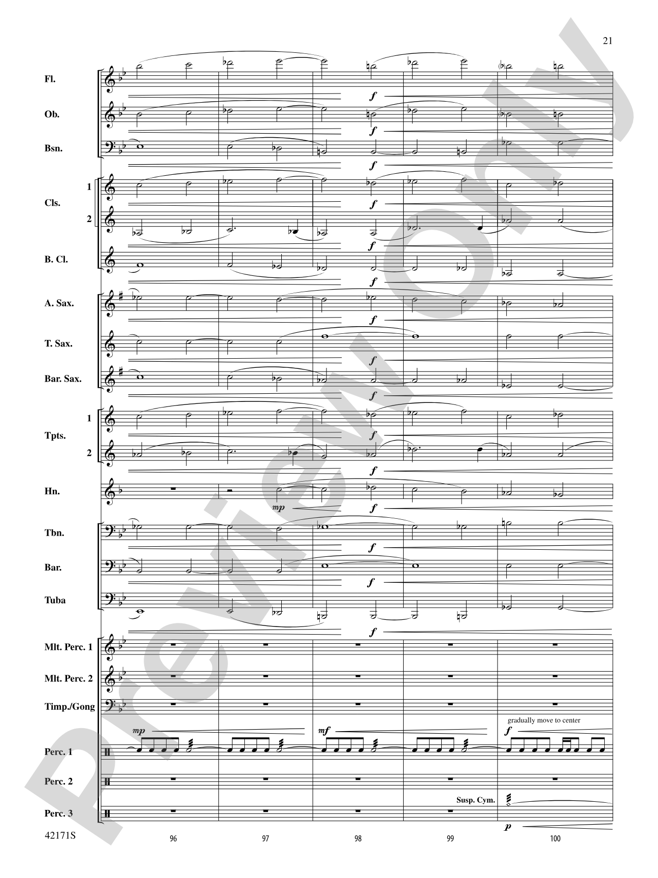 Prelude and Firestorm: Concert Band Conductor Score & Parts