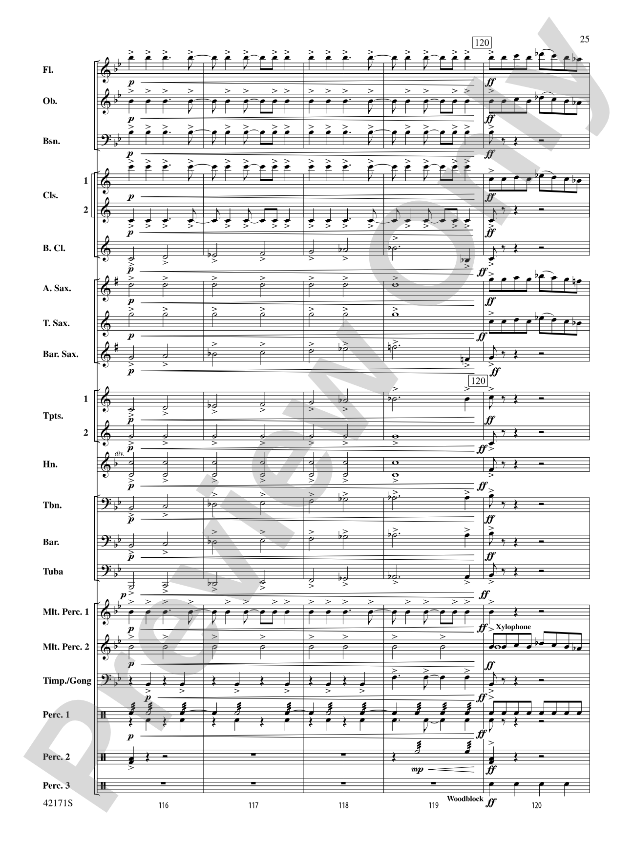 Prelude and Firestorm: Concert Band Conductor Score & Parts
