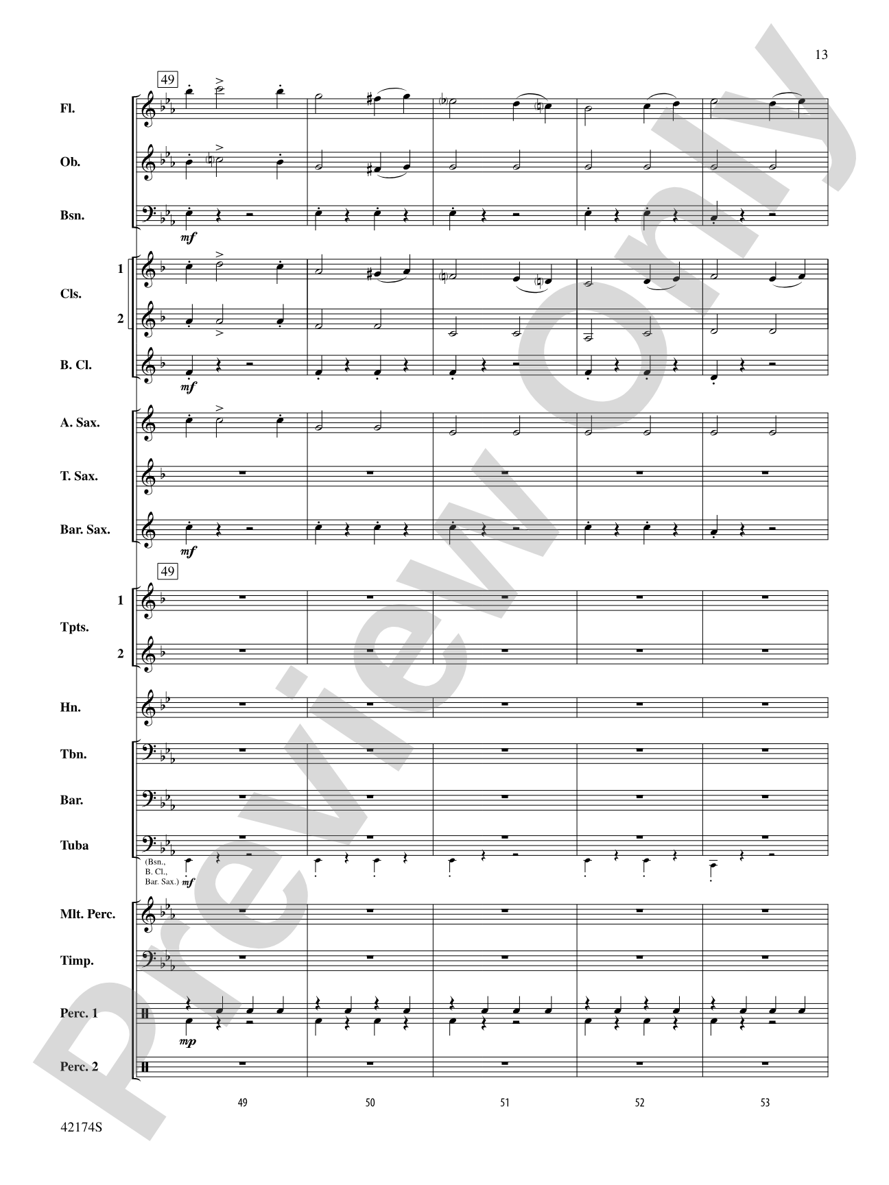 High School Cadets: Concert Band Conductor Score & Parts