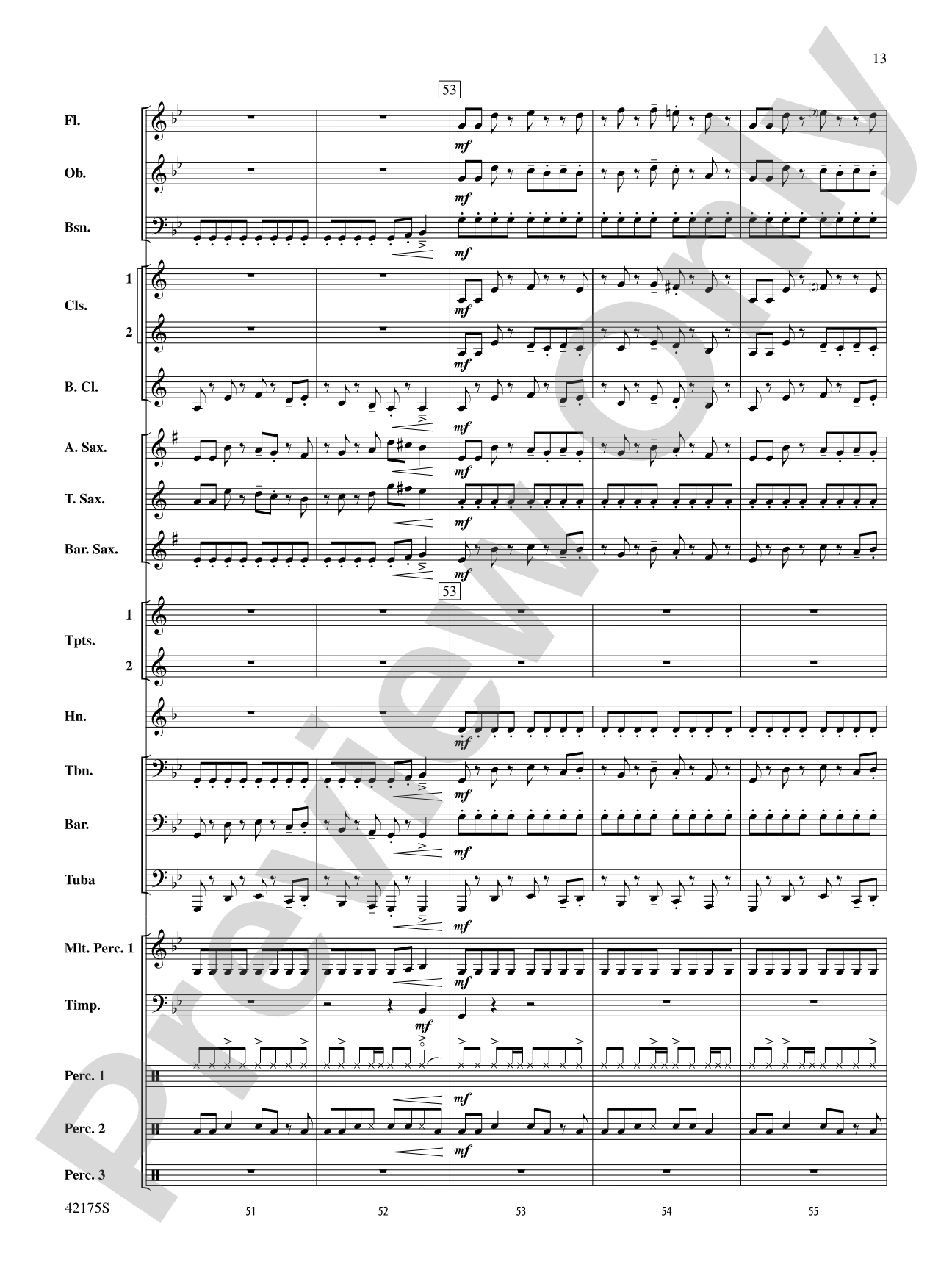 Hyperdrive: Concert Band Conductor Score & Parts