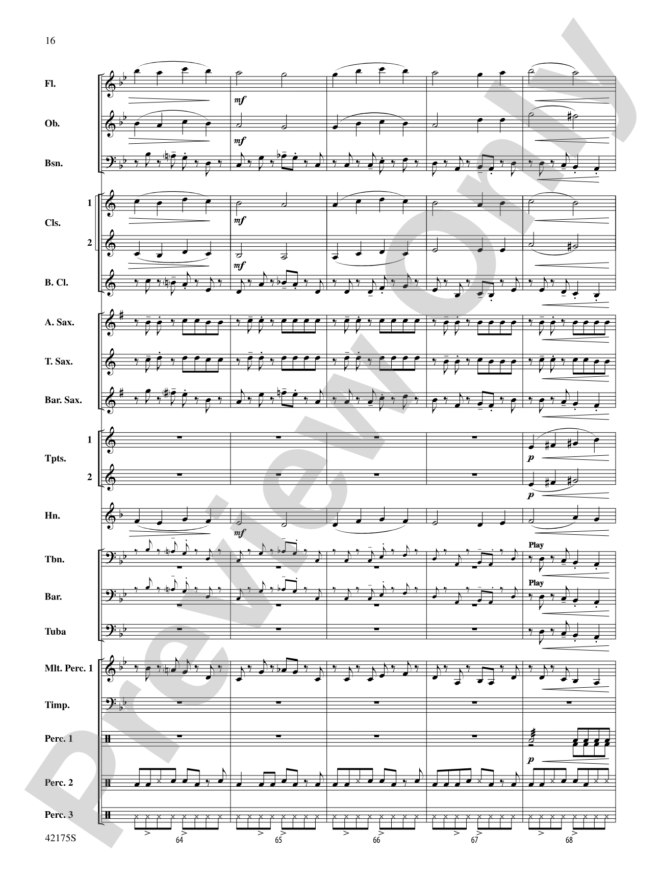 Hyperdrive: Concert Band Conductor Score & Parts