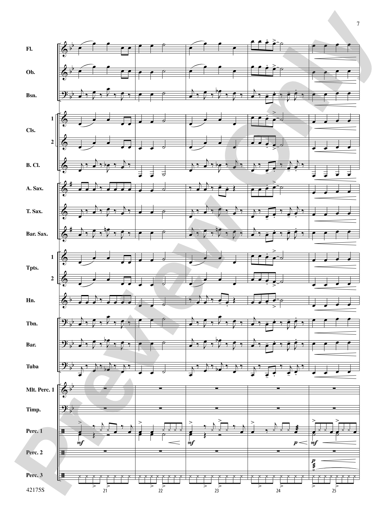 Hyperdrive: Concert Band Conductor Score & Parts