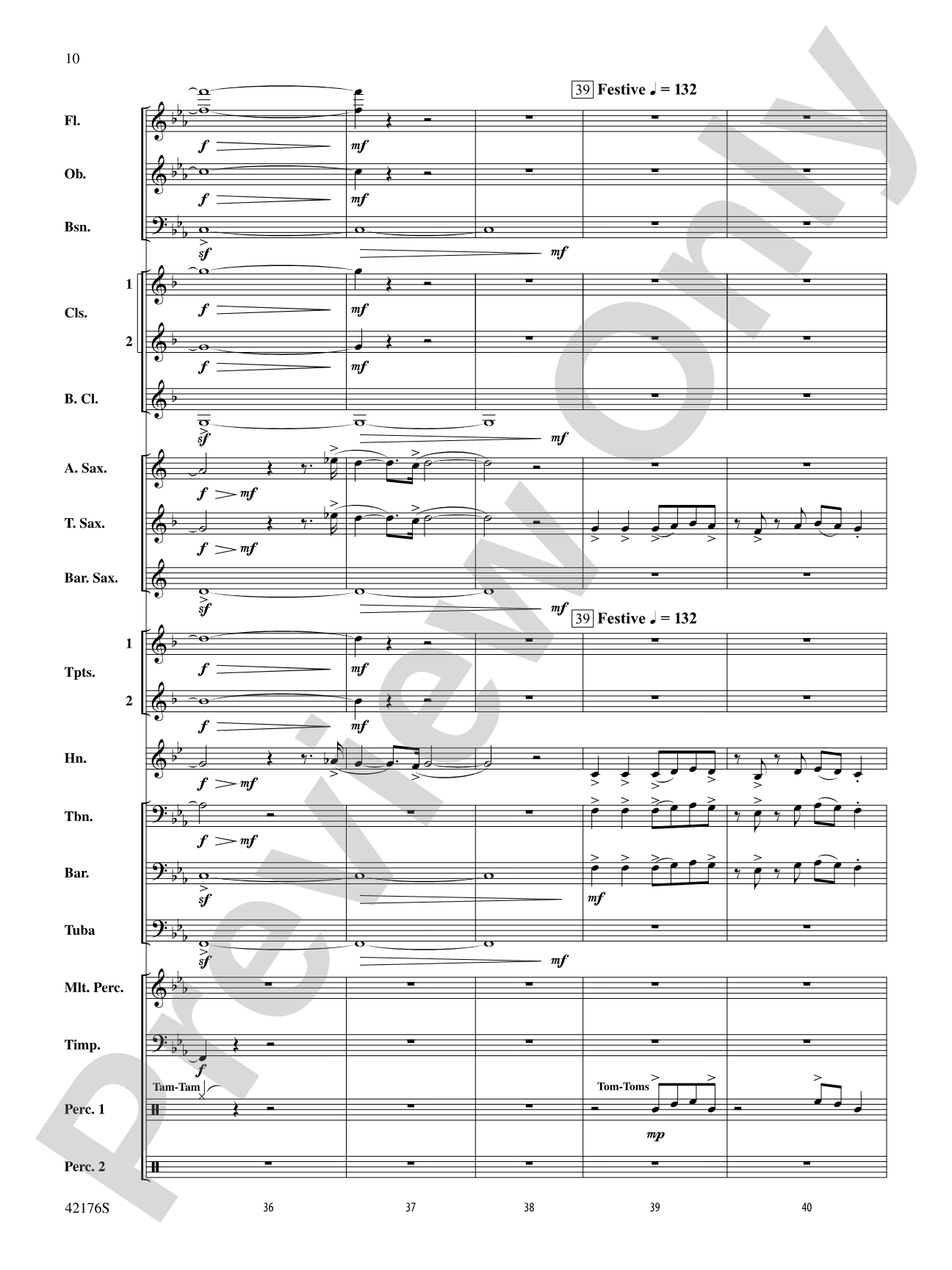 Spirit of the Age: Concert Band Conductor Score & Parts