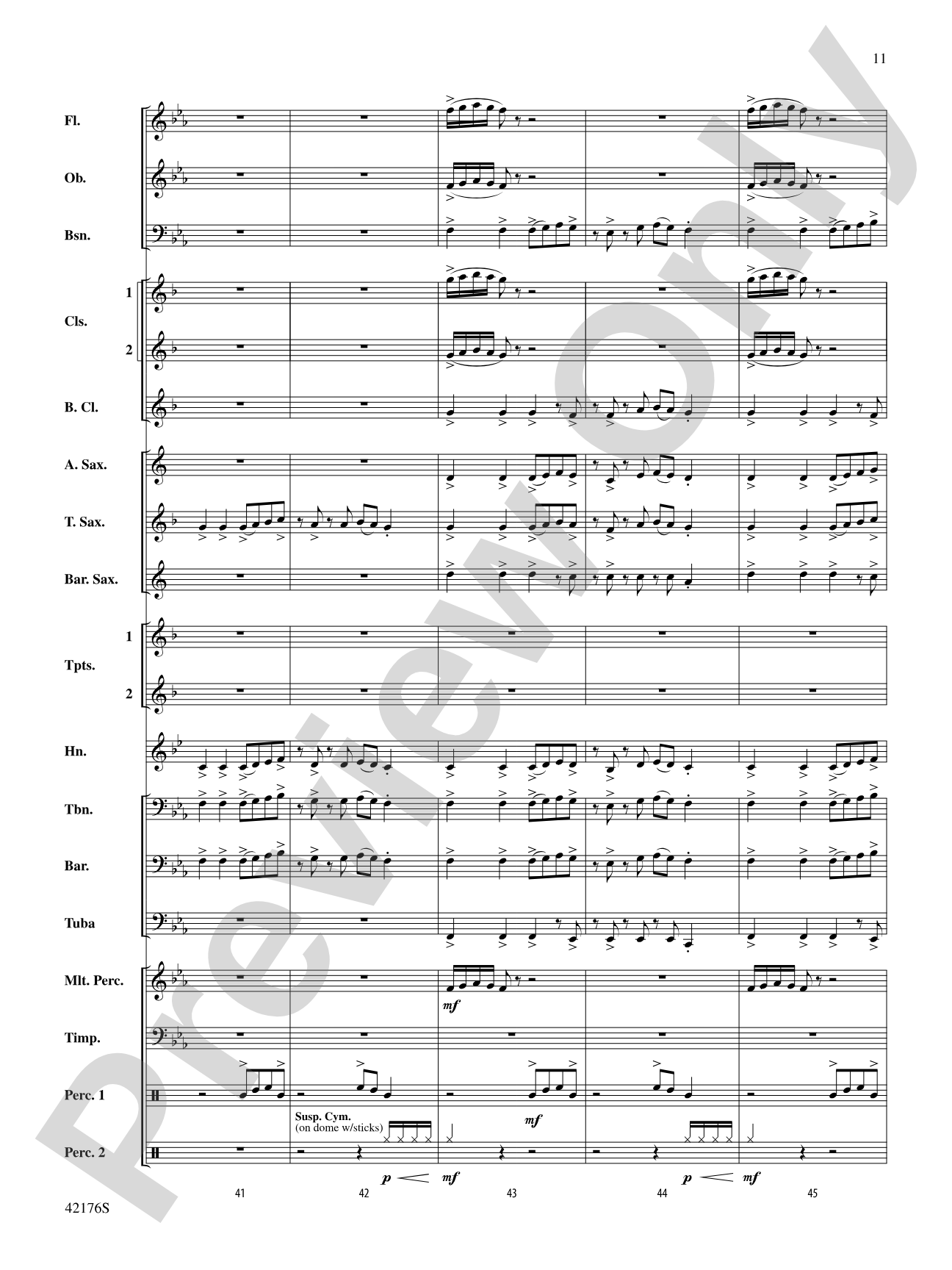 Spirit of the Age: Concert Band Conductor Score & Parts