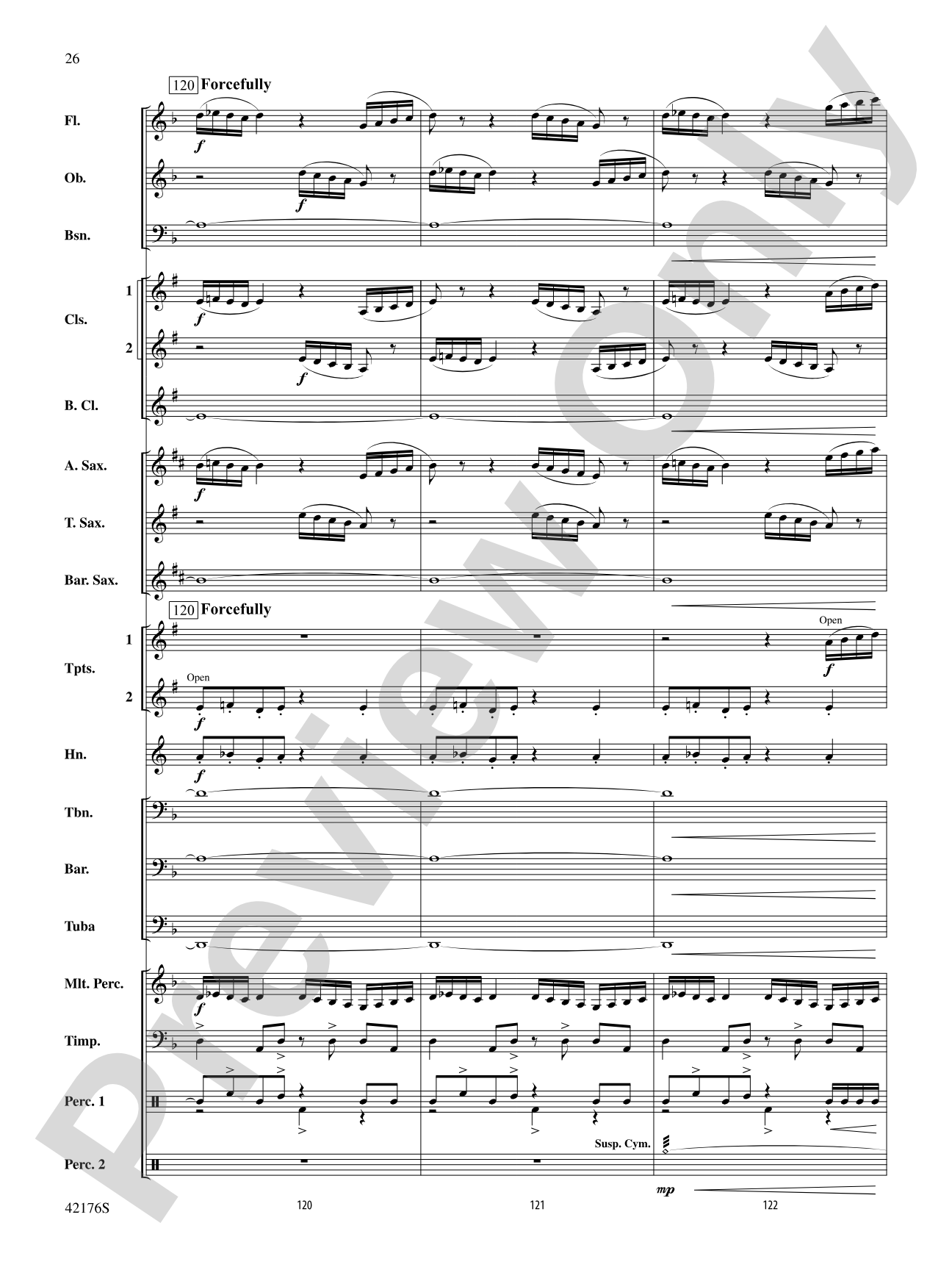 Spirit of the Age: Concert Band Conductor Score & Parts