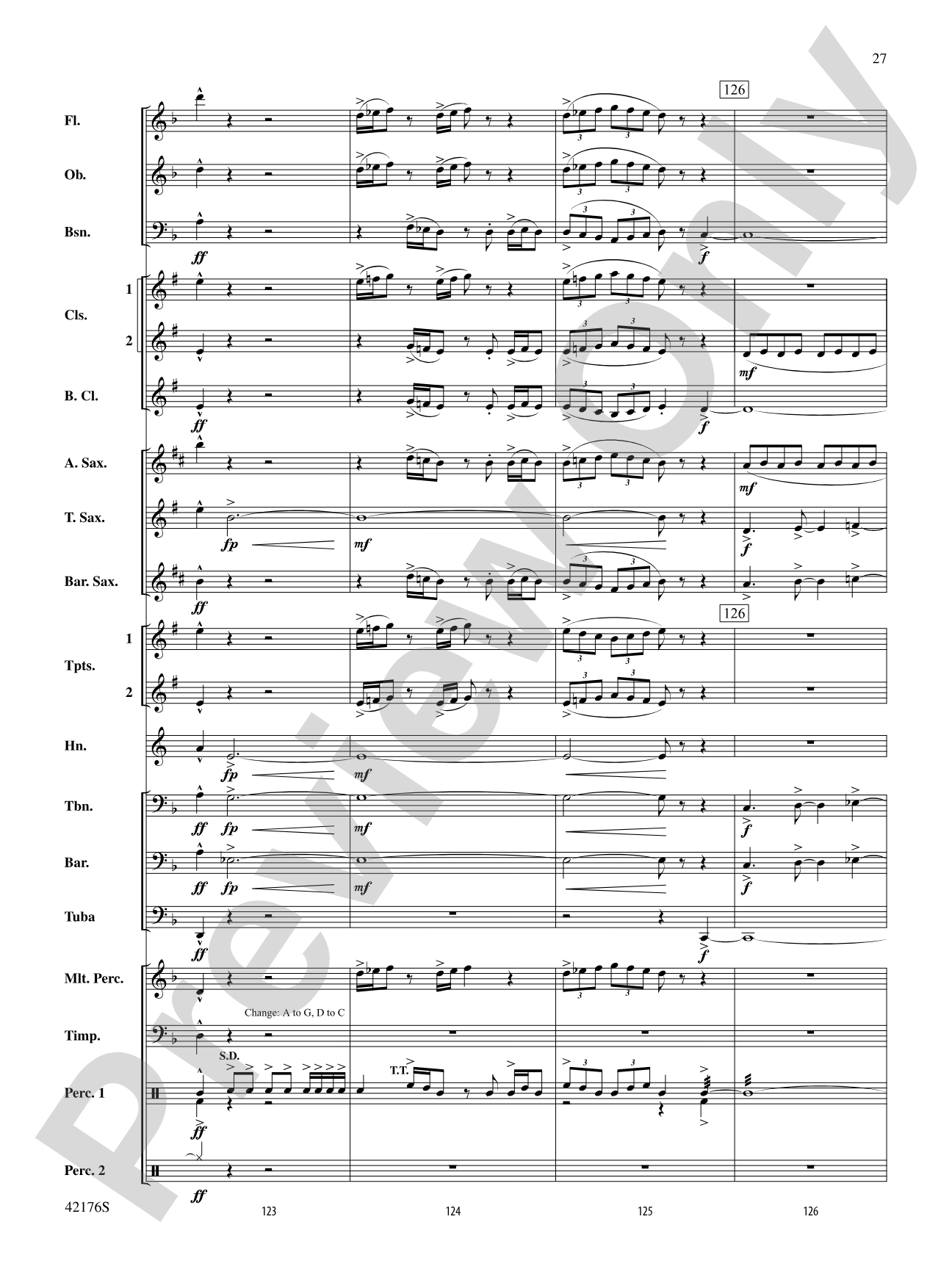 Spirit of the Age: Concert Band Conductor Score & Parts