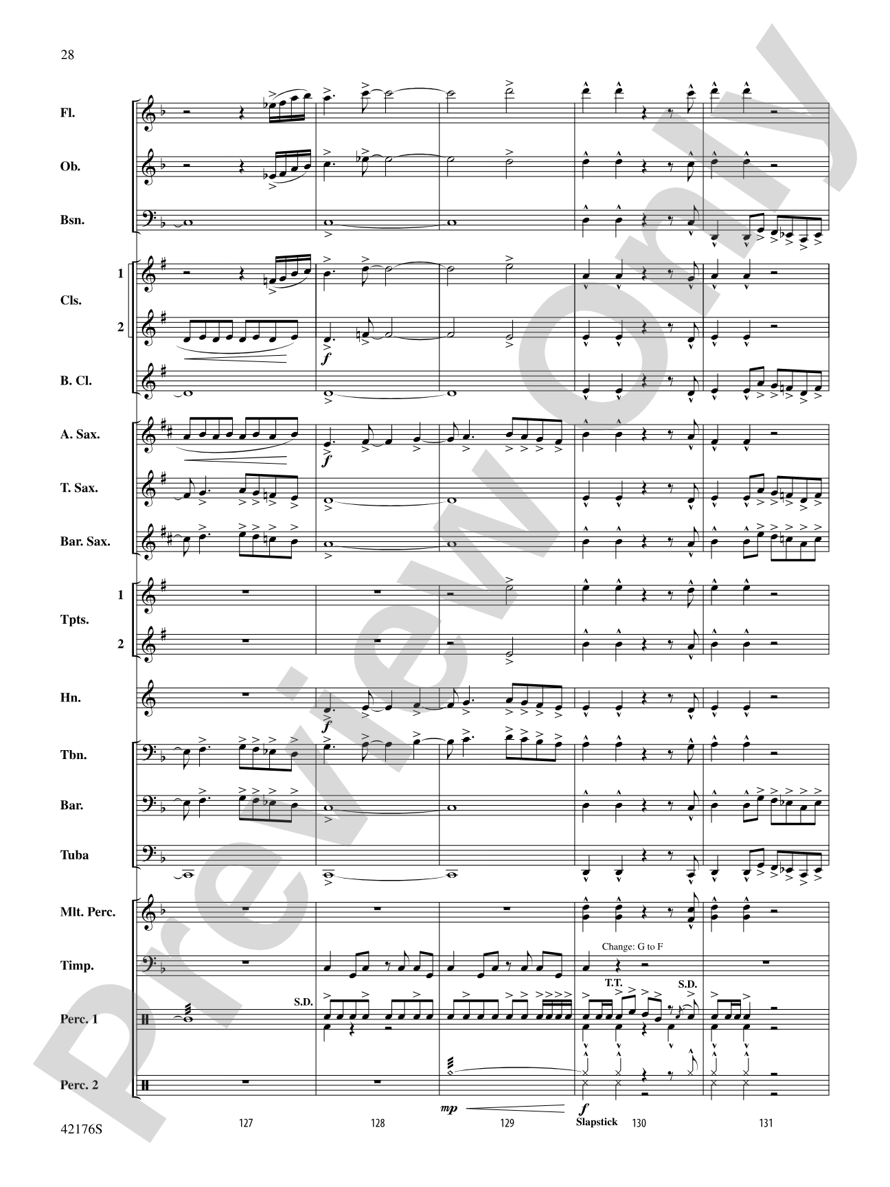Spirit of the Age: Concert Band Conductor Score & Parts