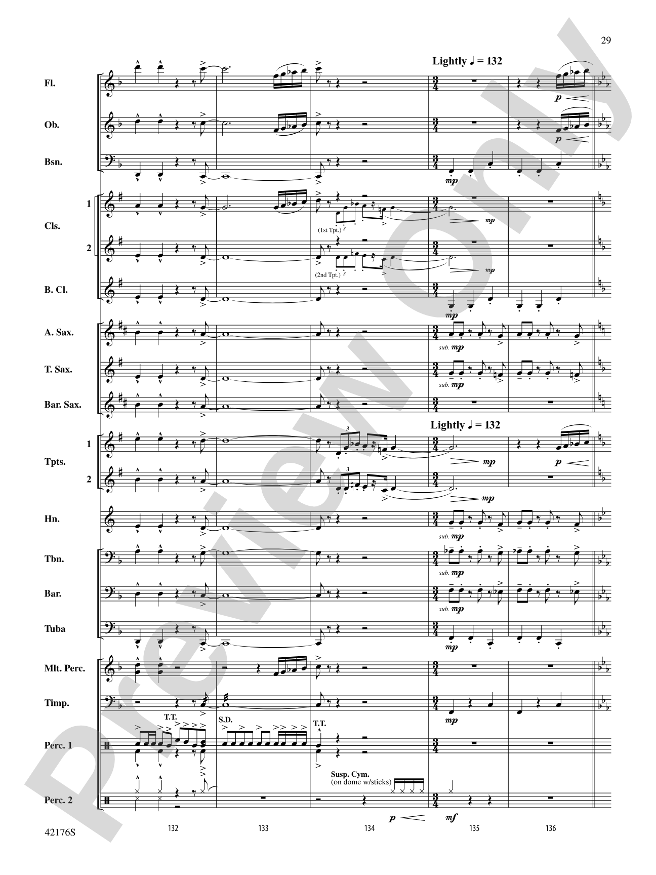 Spirit of the Age: Concert Band Conductor Score & Parts