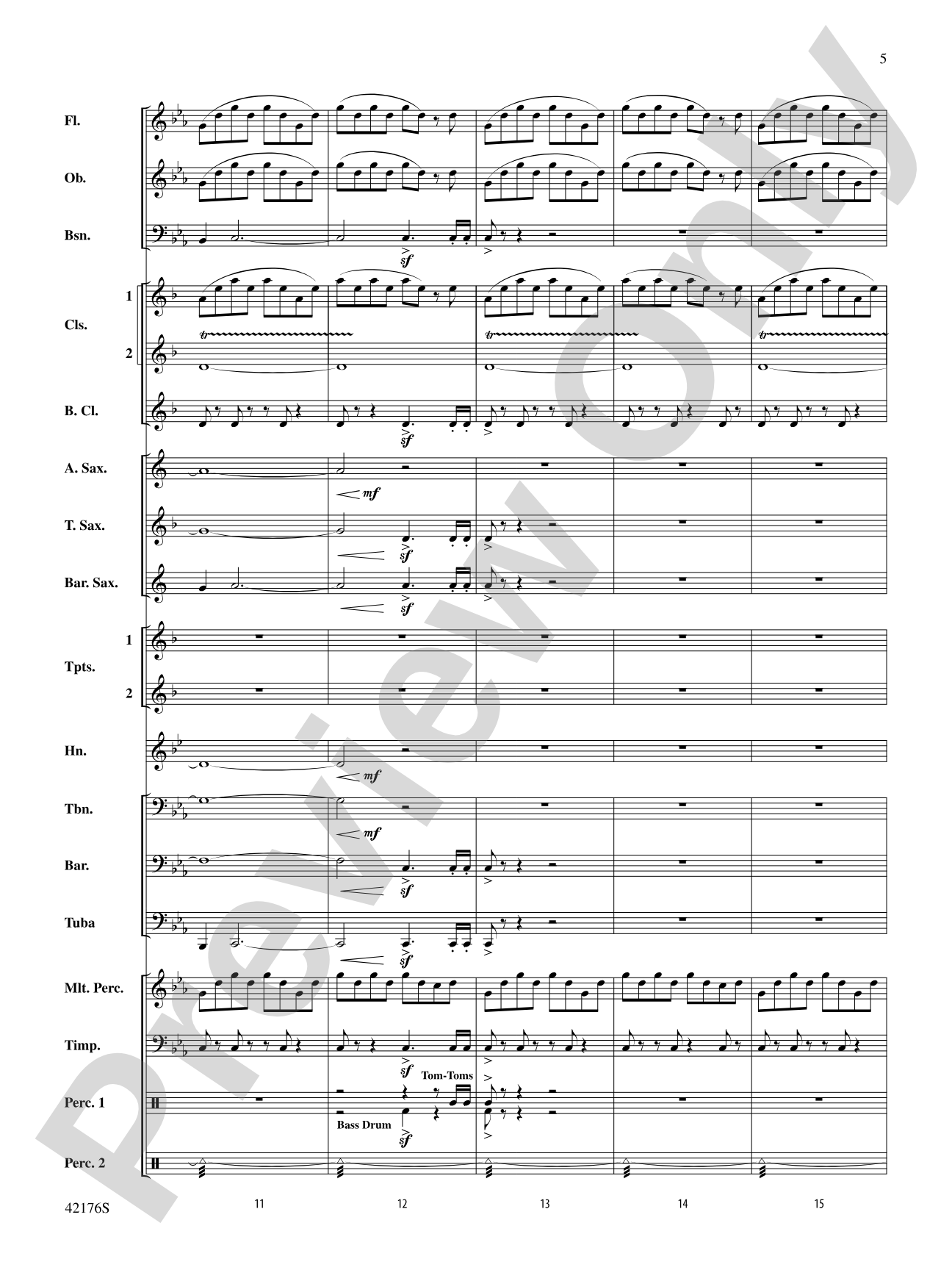 Spirit of the Age: Concert Band Conductor Score & Parts