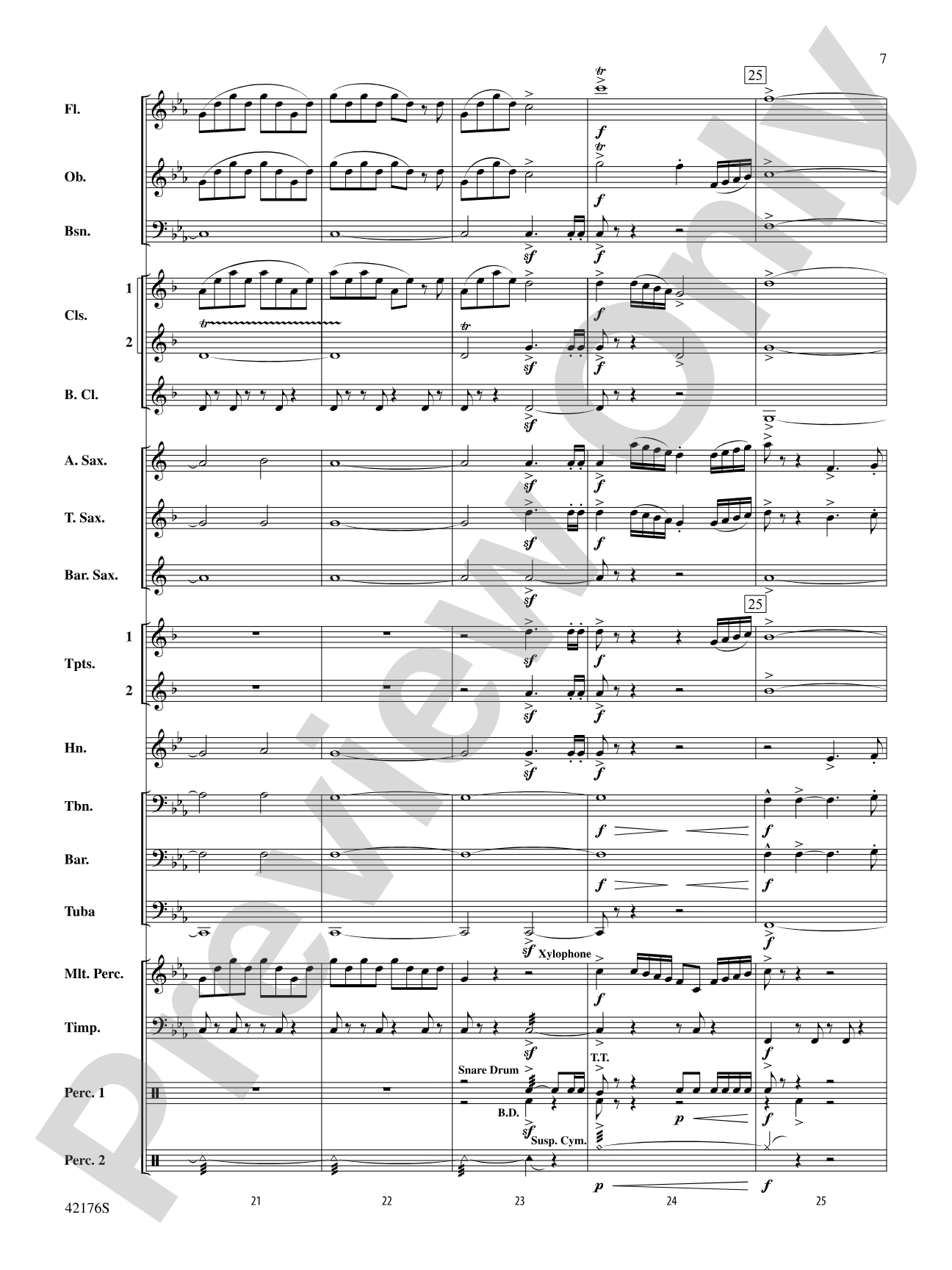 Spirit of the Age: Concert Band Conductor Score & Parts