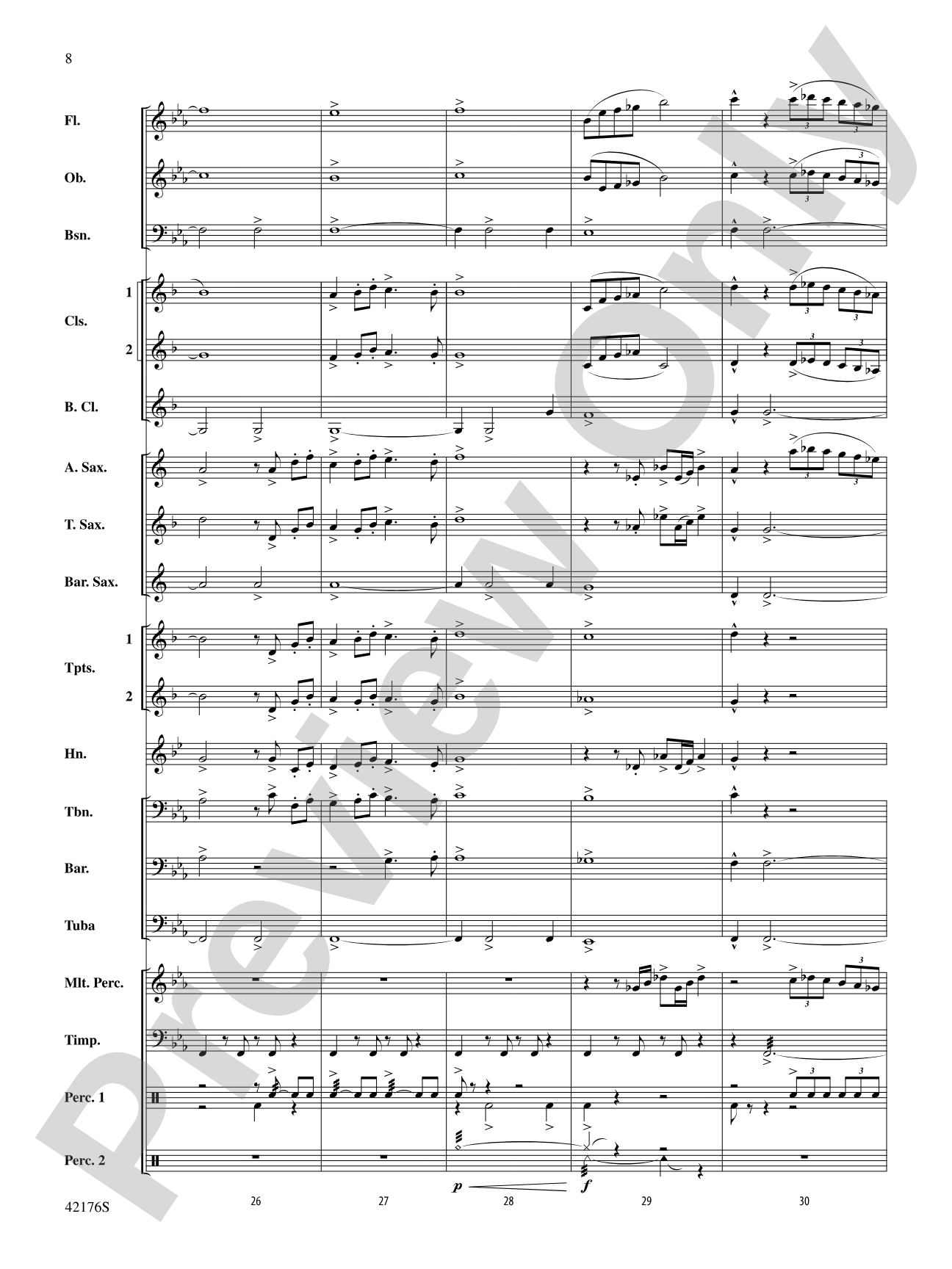 Spirit of the Age: Concert Band Conductor Score & Parts