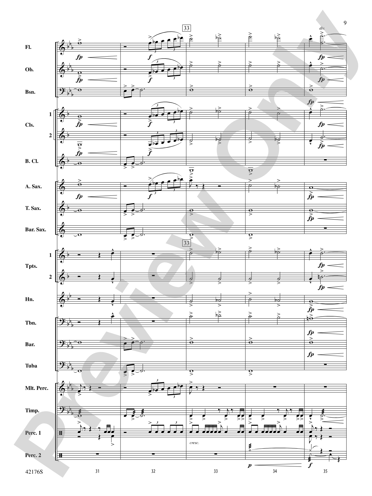 Spirit of the Age: Concert Band Conductor Score & Parts