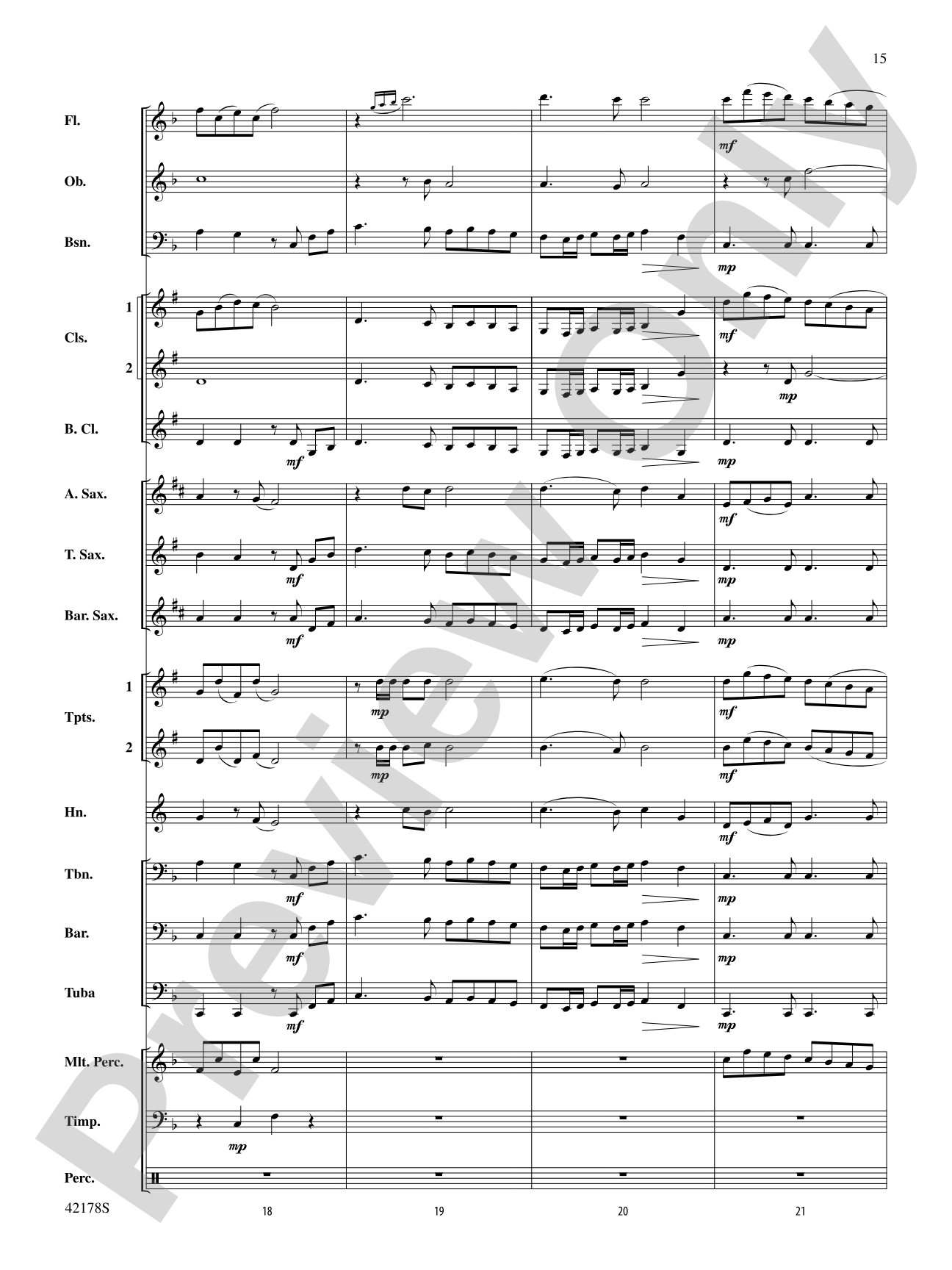Happy Holidays---Vol. 1: Concert Band Conductor Score & Parts