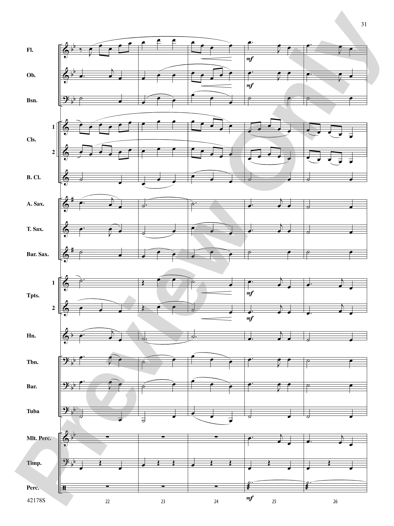 Happy Holidays---Vol. 1: Concert Band Conductor Score & Parts