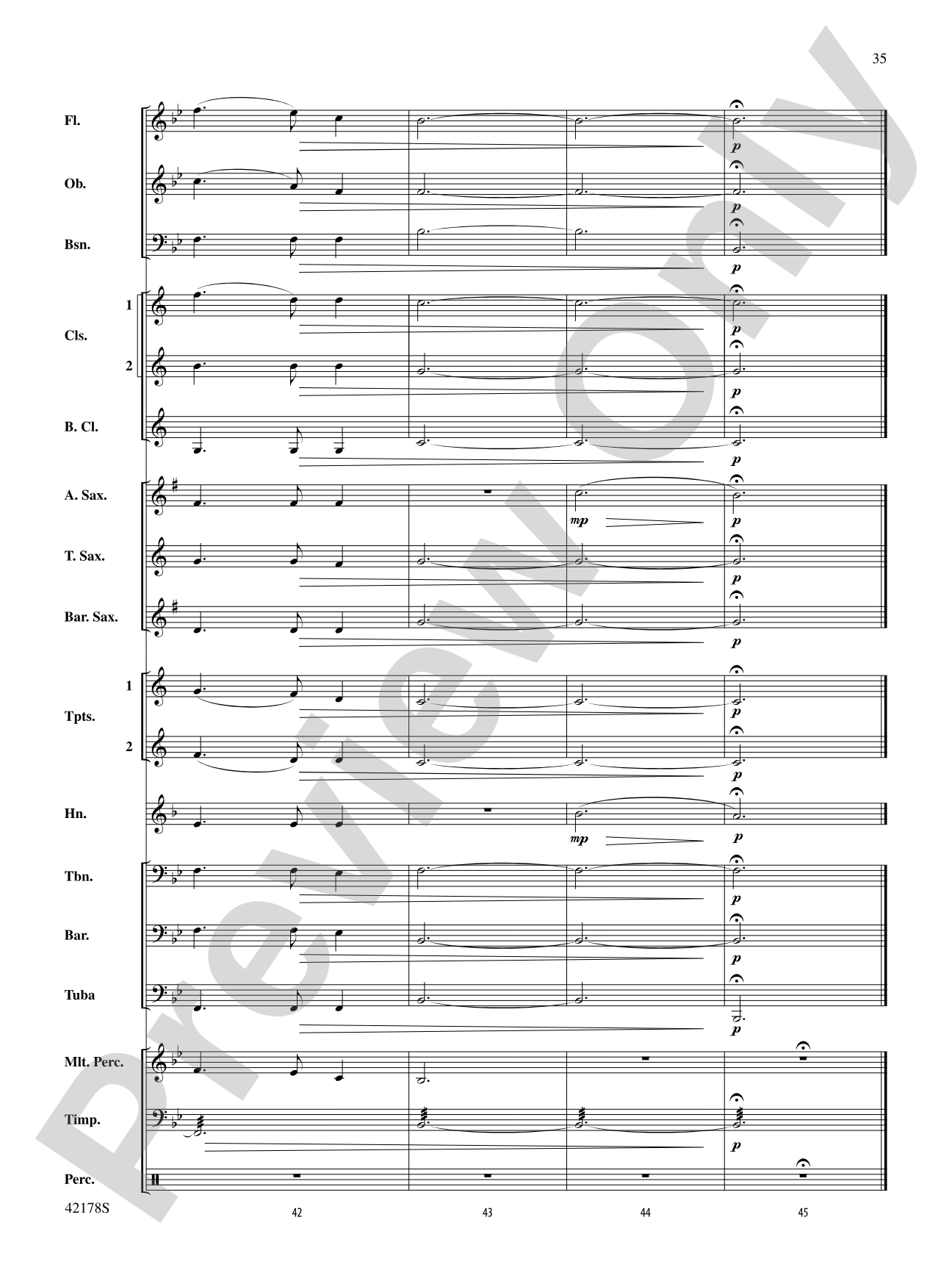 Happy Holidays---Vol. 1: Concert Band Conductor Score & Parts