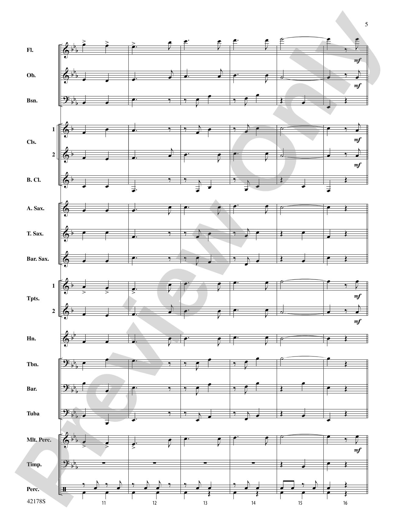 Happy Holidays---Vol. 1: Concert Band Conductor Score & Parts