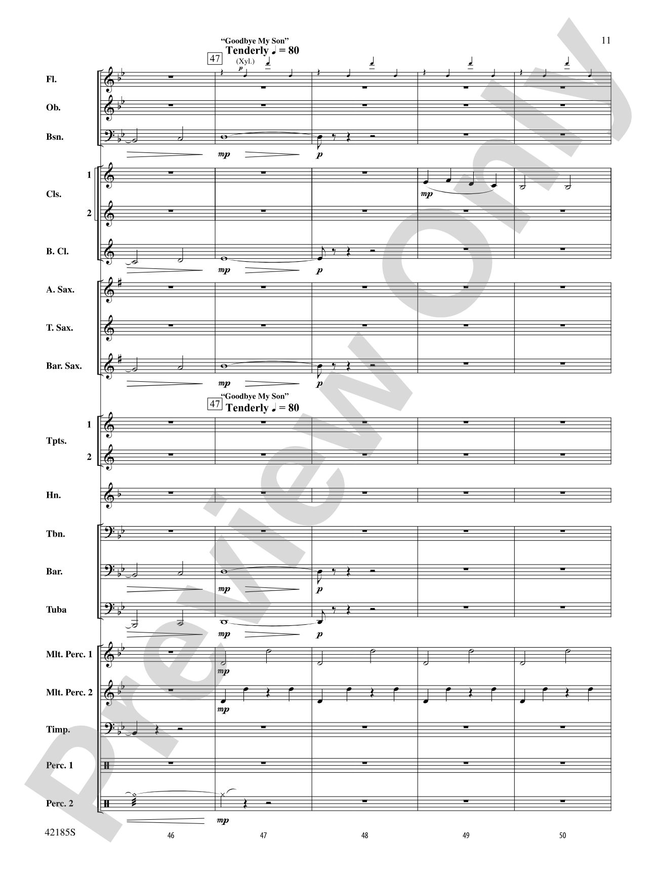 Man of Steel, Selections from: Concert Band Conductor Score & Parts