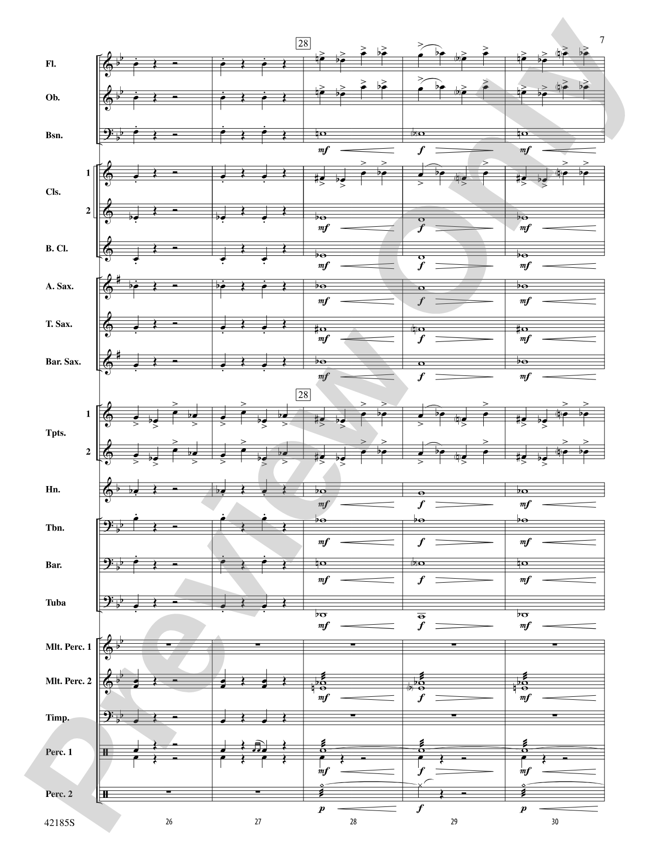 Man of Steel, Selections from: Concert Band Conductor Score & Parts