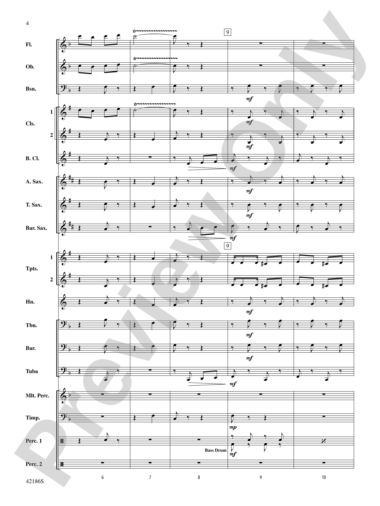 Mele Kalikimaka: Concert Band Conductor Score & Parts