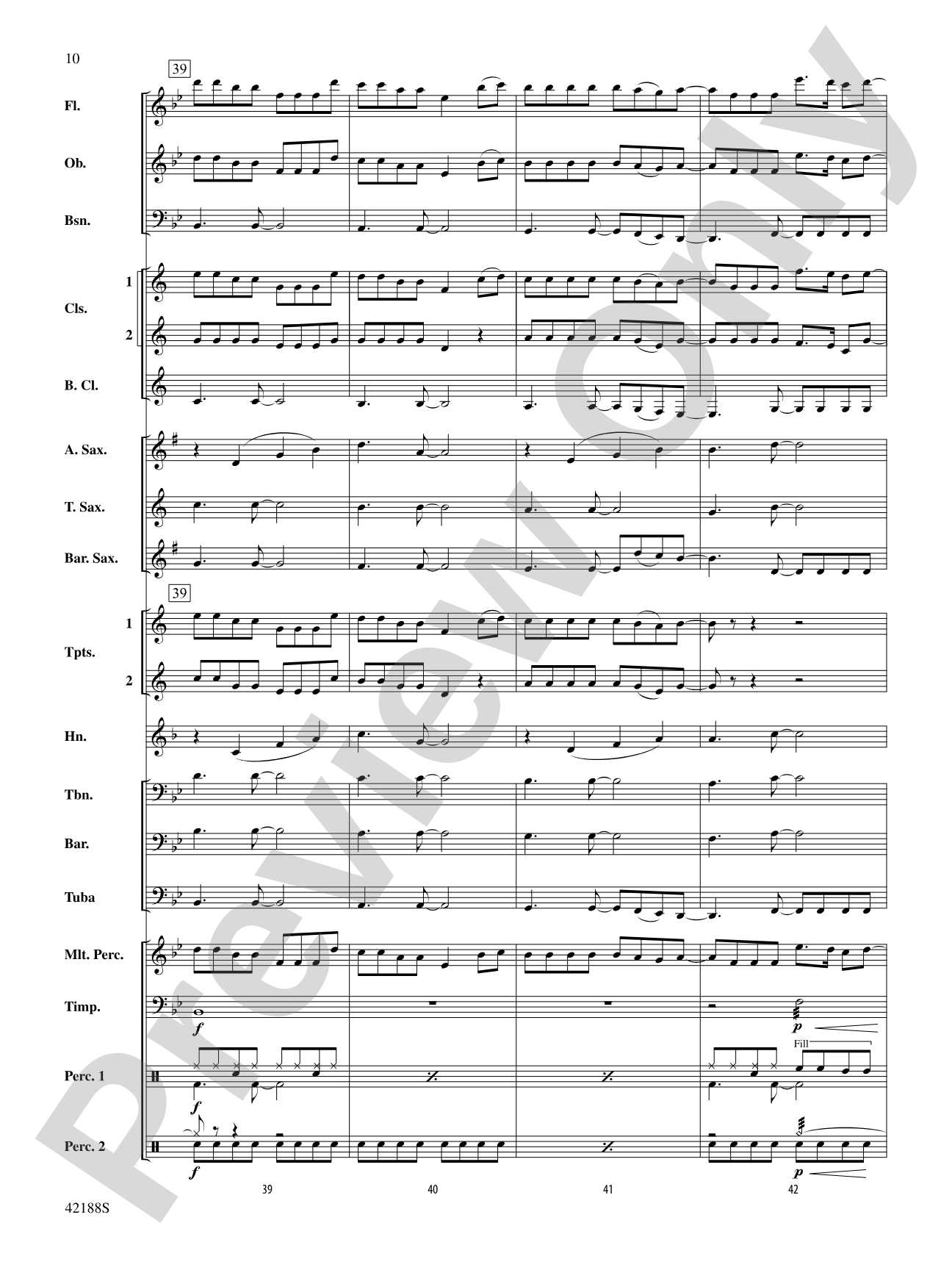 Just Give Me a Reason: Concert Band Conductor Score & Parts