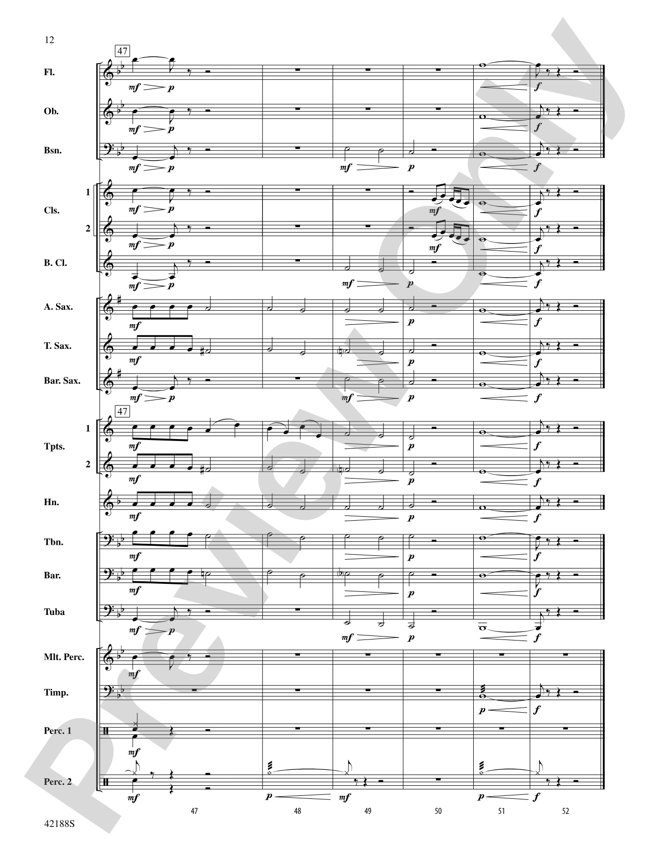 Just Give Me a Reason: Concert Band Conductor Score & Parts