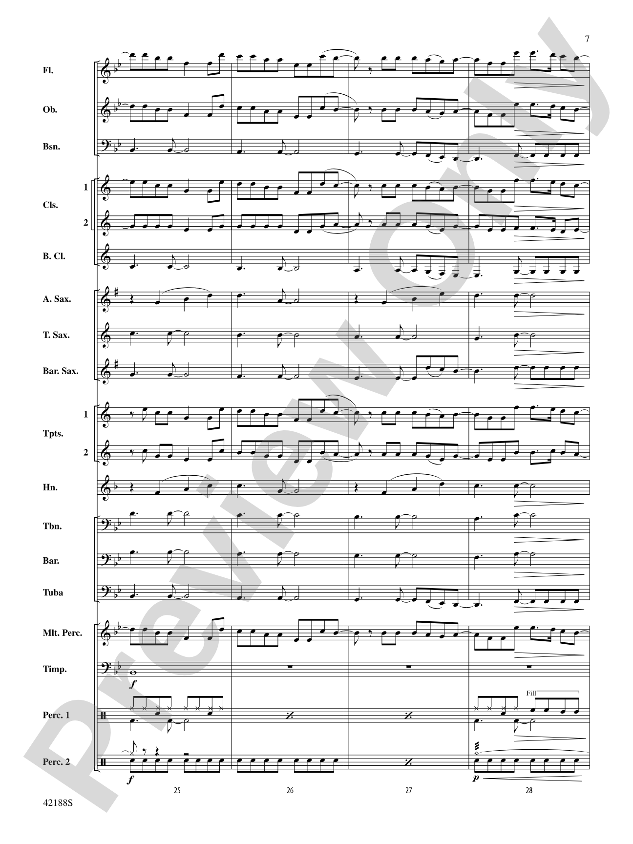 Just Give Me a Reason: Concert Band Conductor Score & Parts