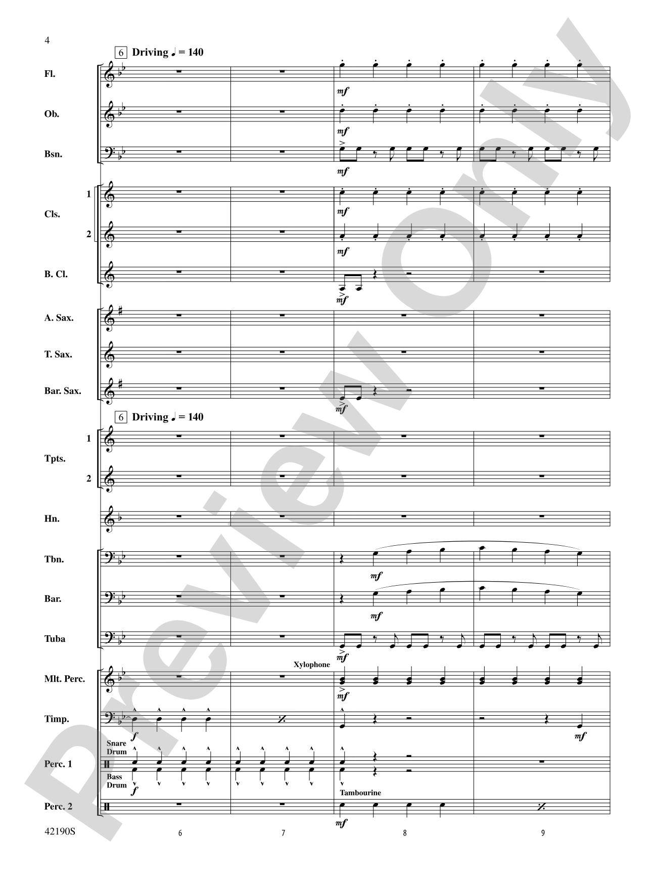 Paint It, Black: Concert Band Conductor Score & Parts