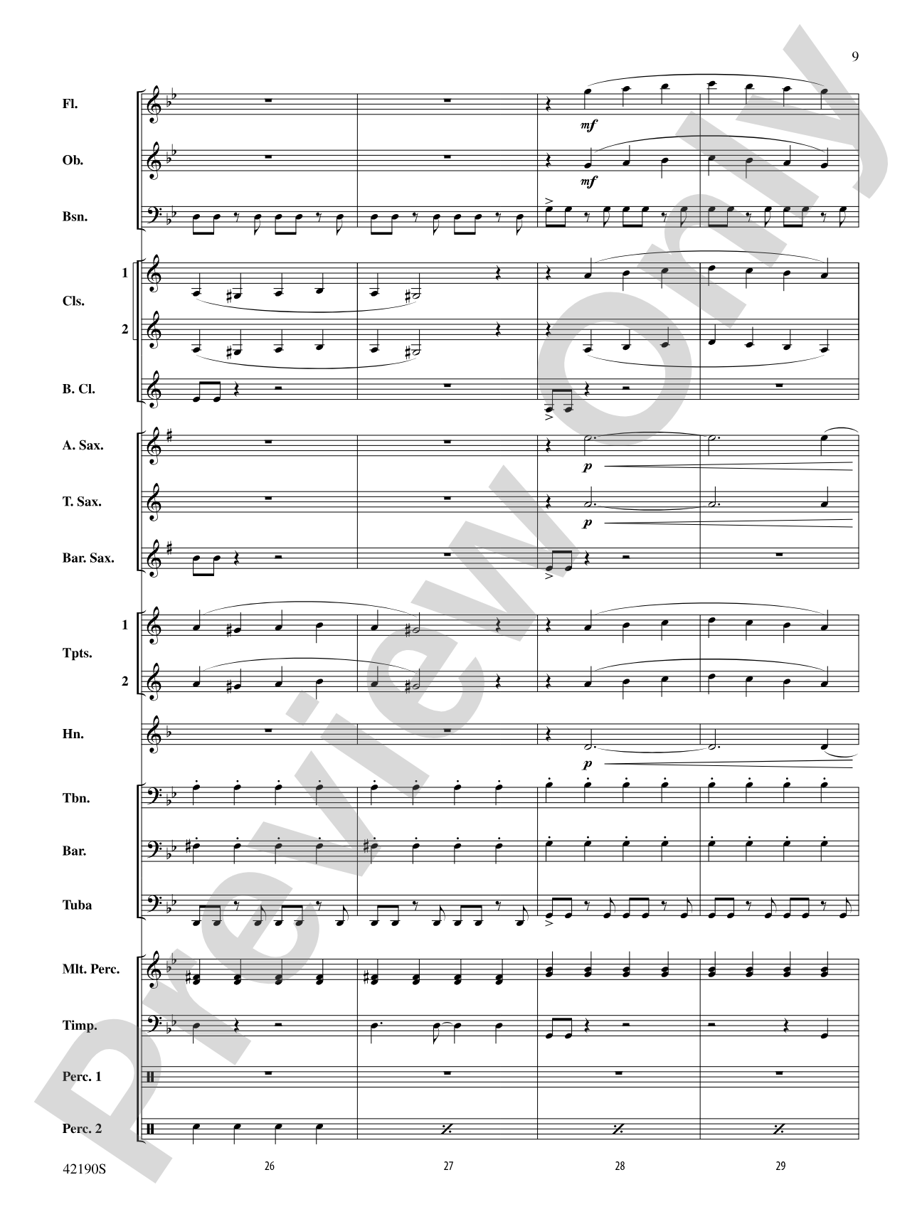 Paint It, Black: Concert Band Conductor Score & Parts