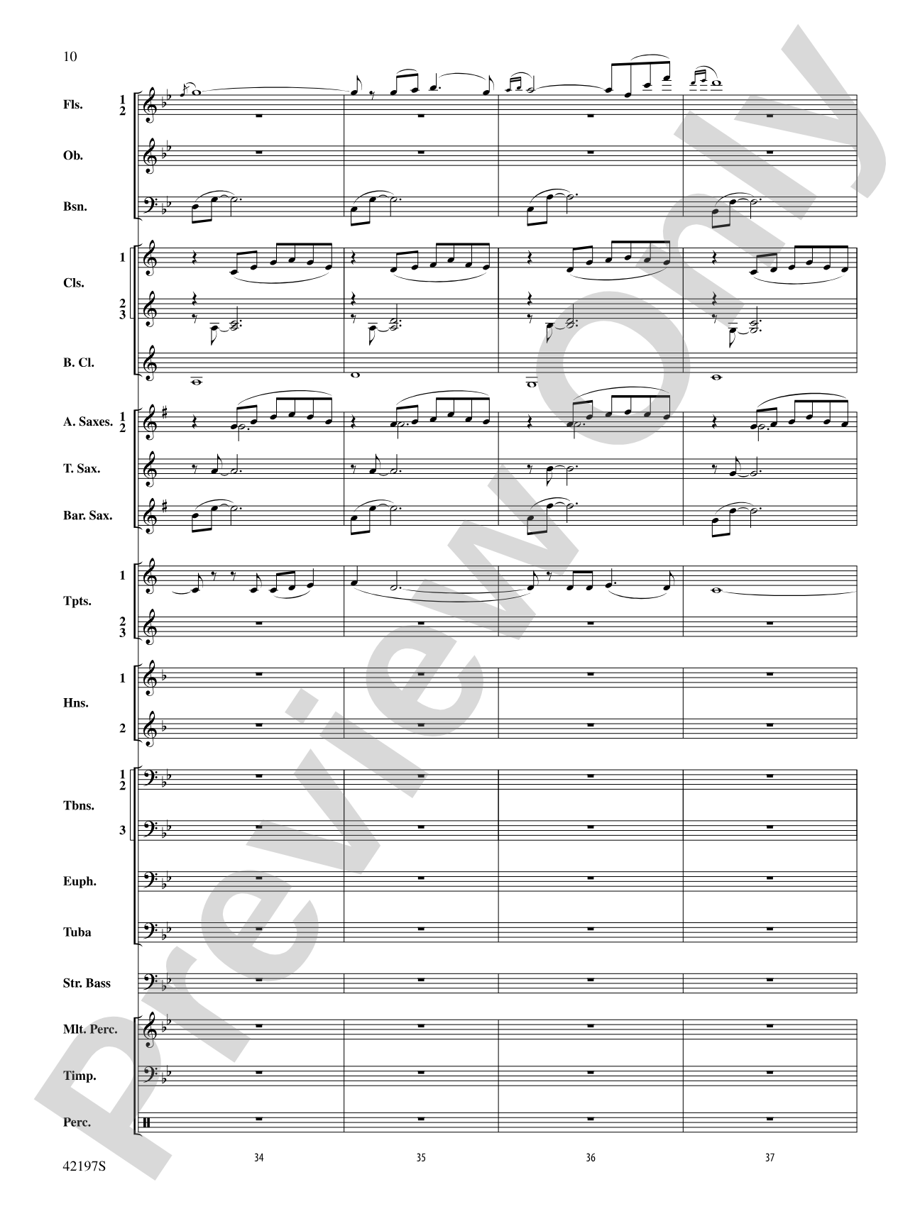 Carrickfergus: Concert Band Conductor Score & Parts