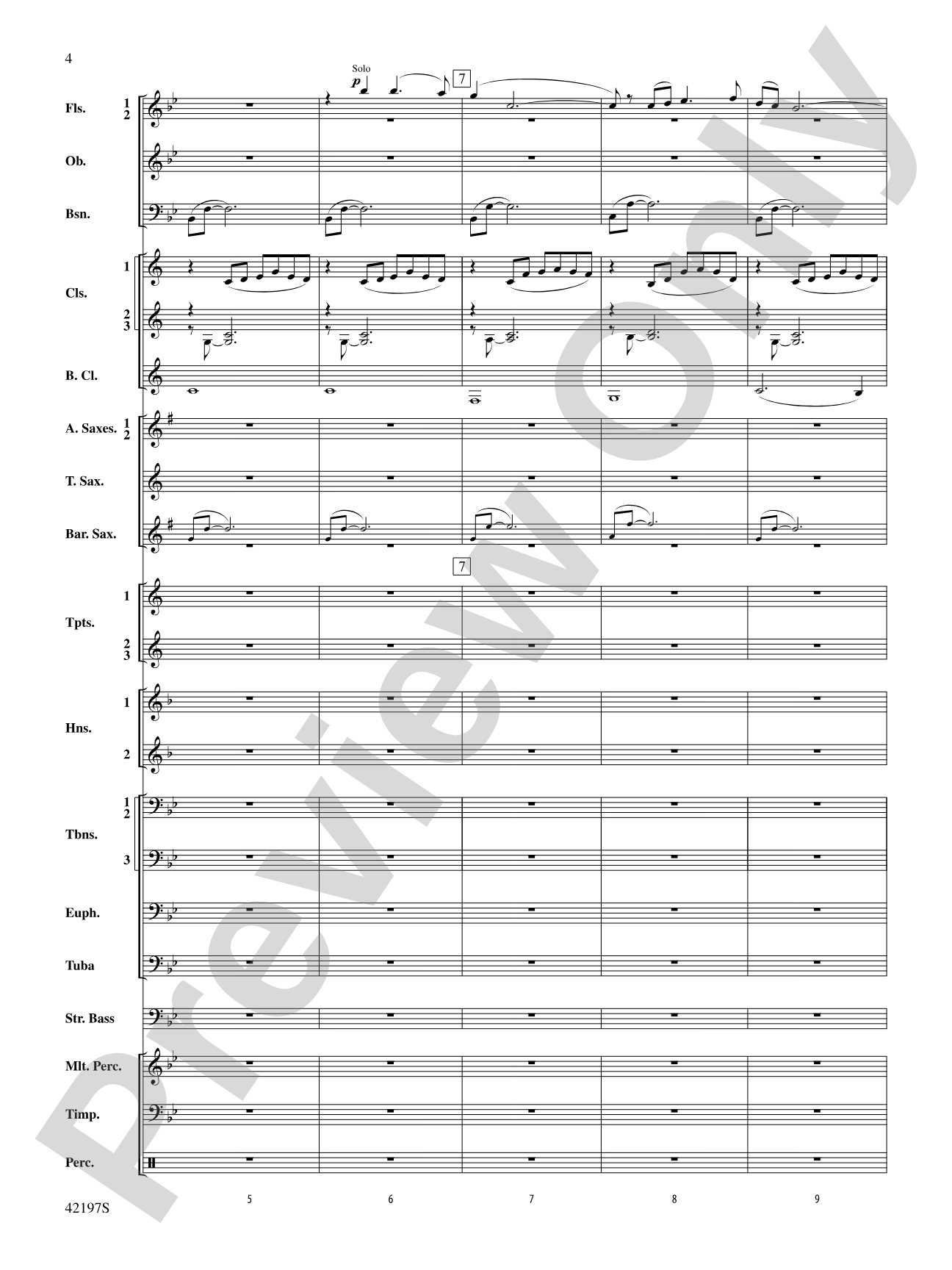 Carrickfergus: Concert Band Conductor Score & Parts