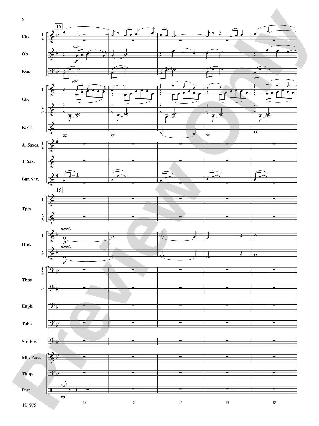 Carrickfergus: Concert Band Conductor Score & Parts