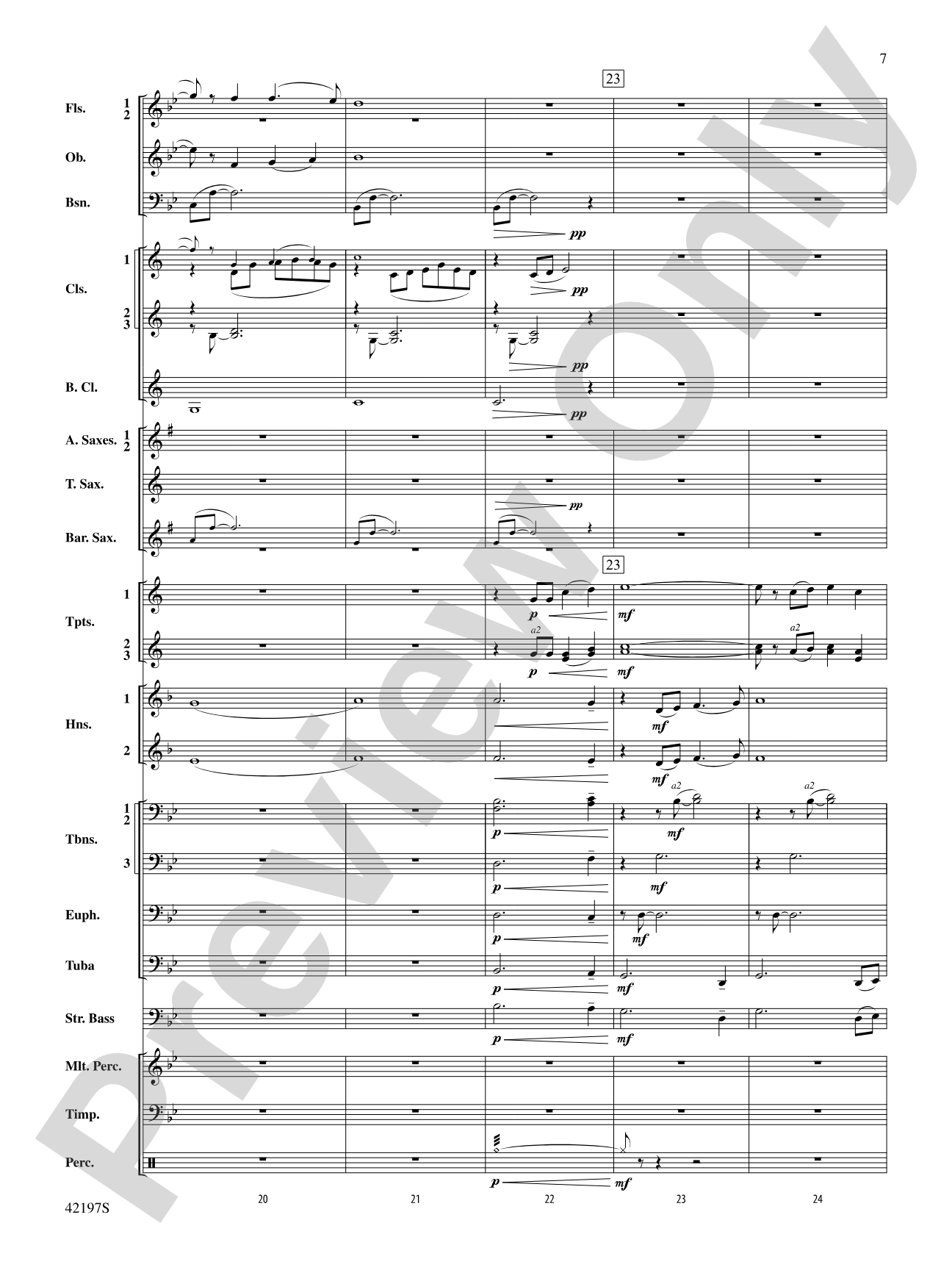Carrickfergus: Concert Band Conductor Score & Parts