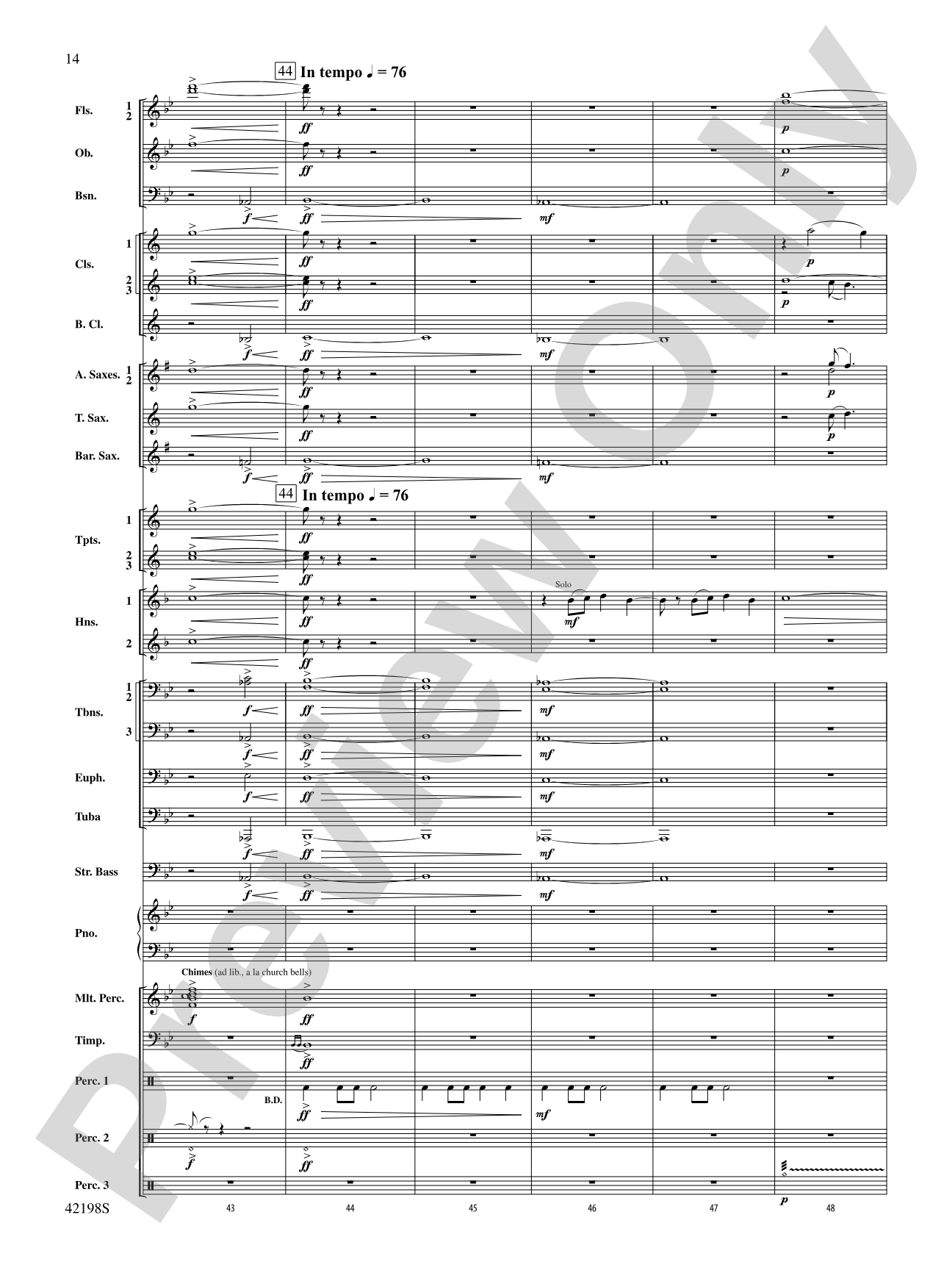 Cheaha Sketches: Concert Band Conductor Score & Parts