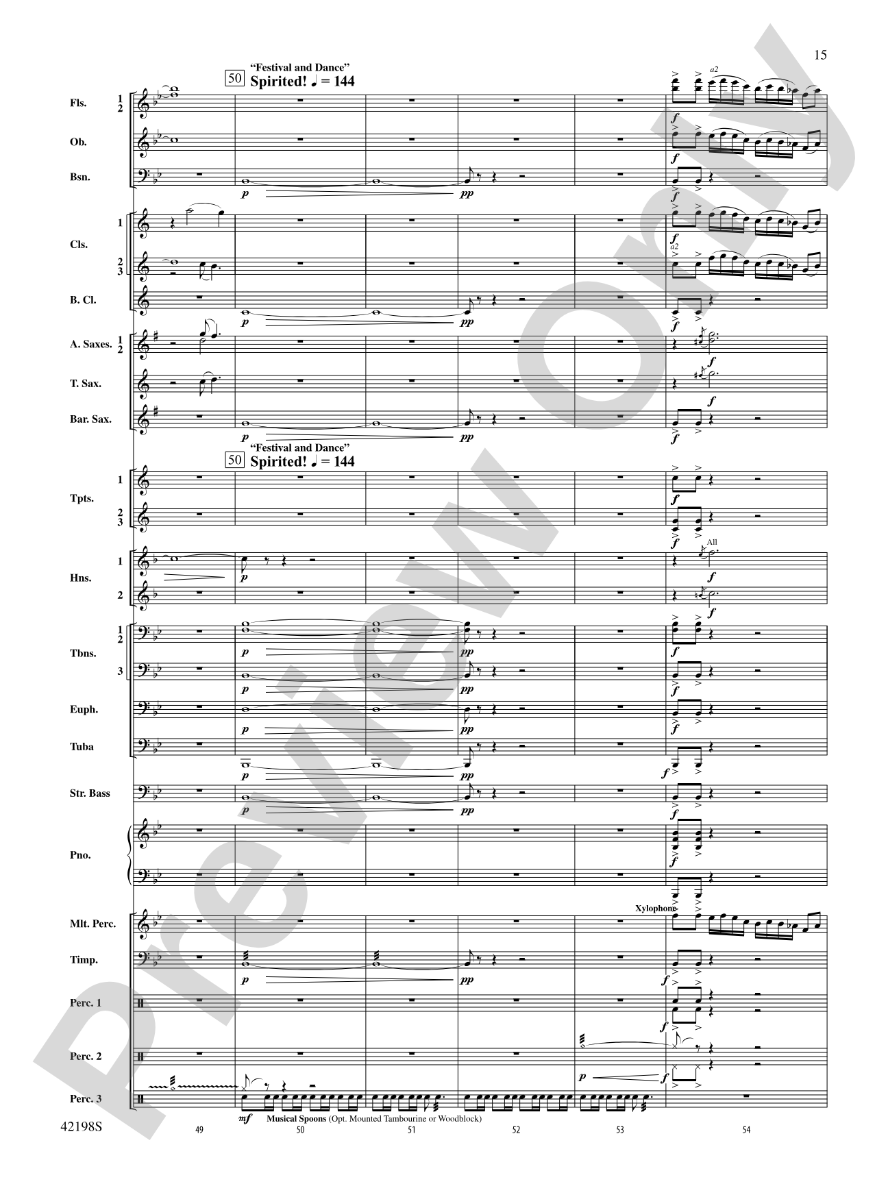 Cheaha Sketches: Concert Band Conductor Score & Parts