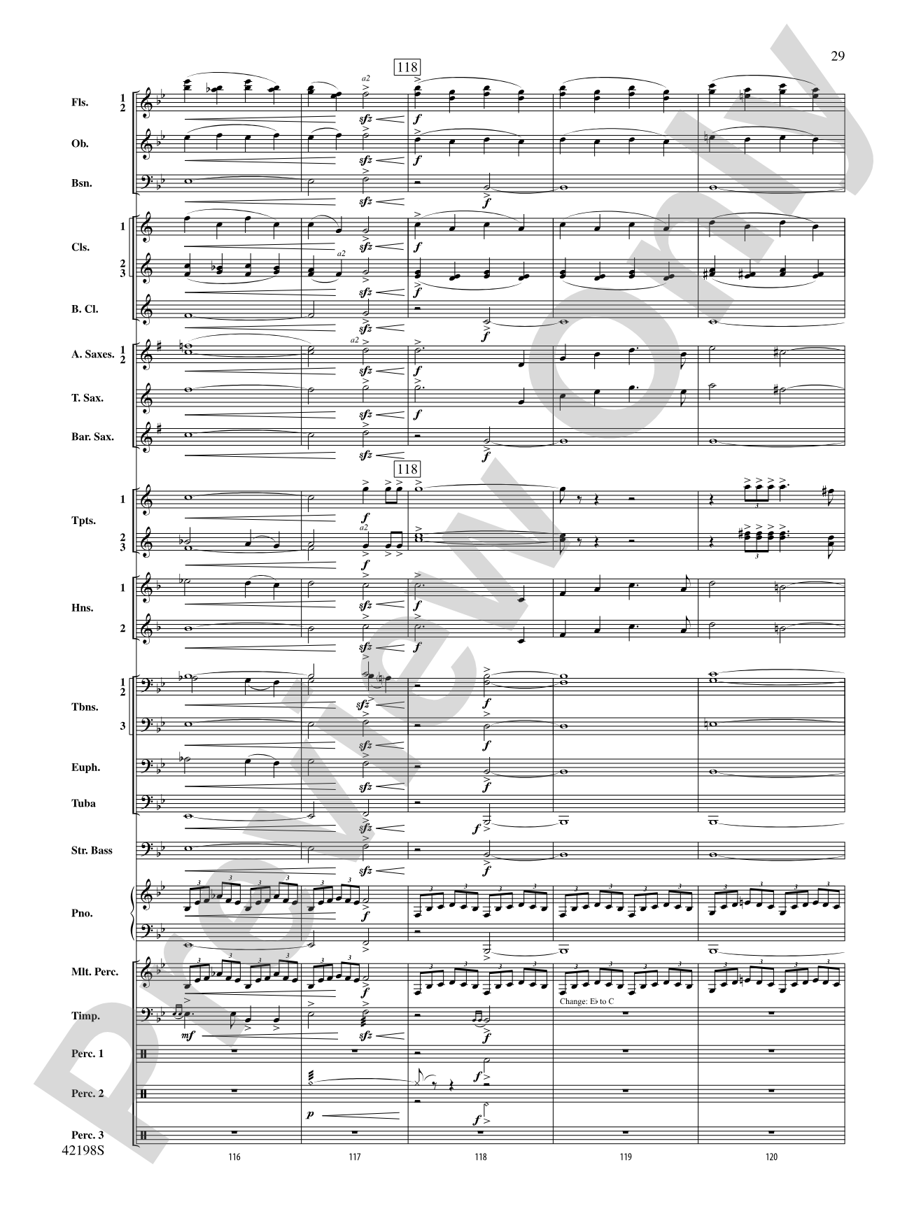 Cheaha Sketches: Concert Band Conductor Score & Parts