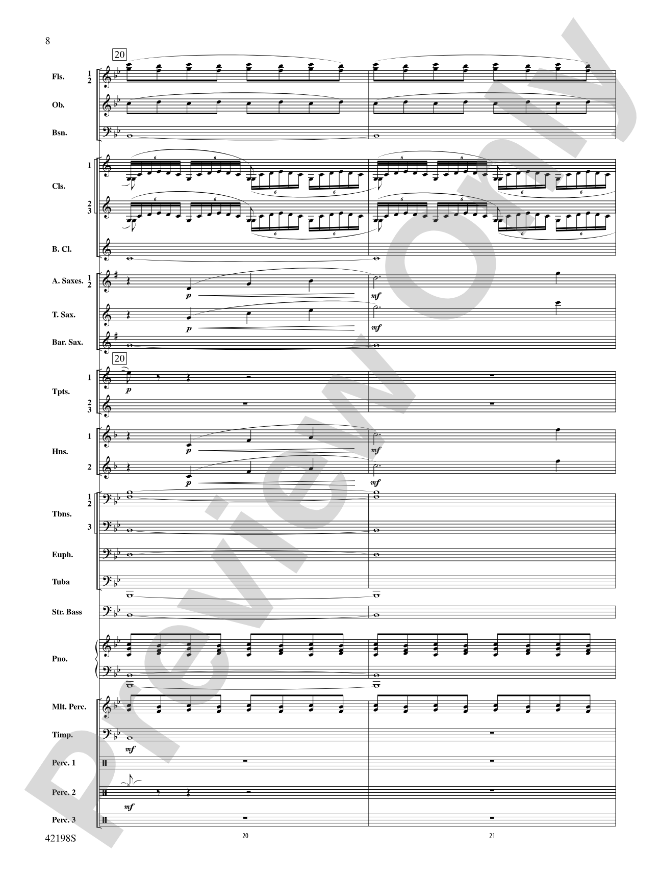 Cheaha Sketches: Concert Band Conductor Score & Parts
