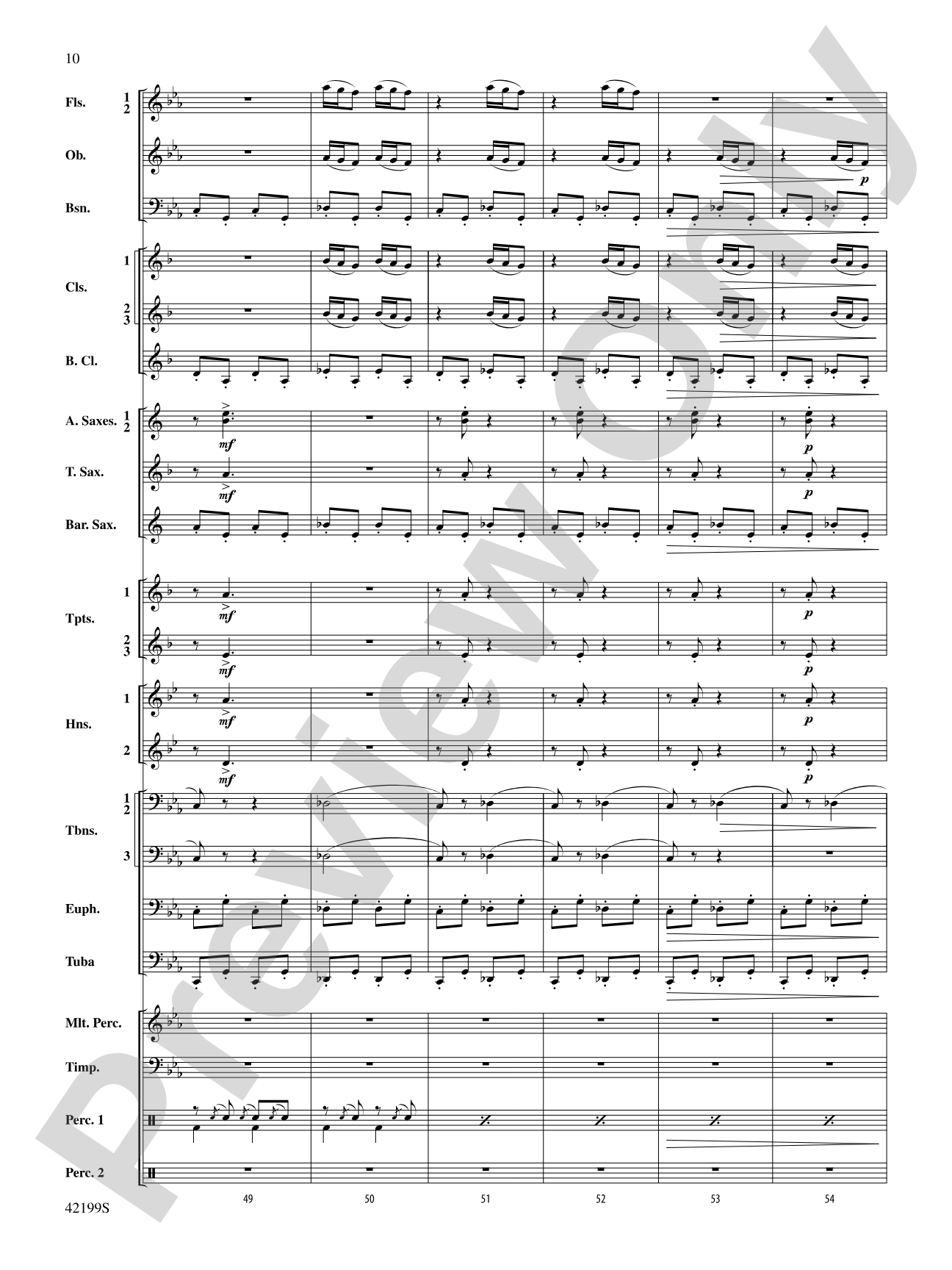 March of the Dwarfs: Concert Band Conductor Score & Parts