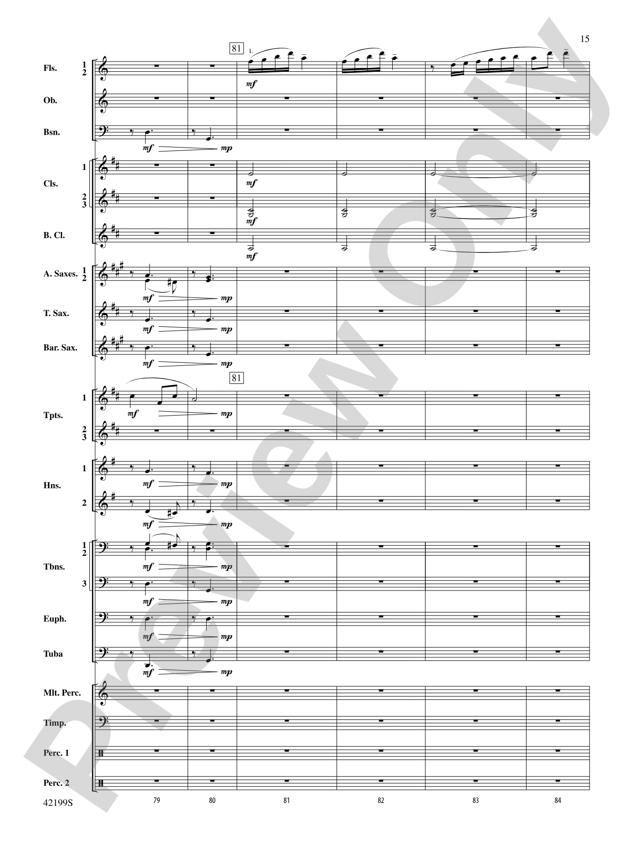 March of the Dwarfs: Concert Band Conductor Score & Parts