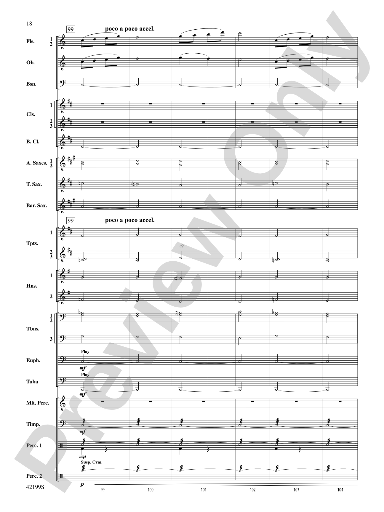 March of the Dwarfs: Concert Band Conductor Score & Parts