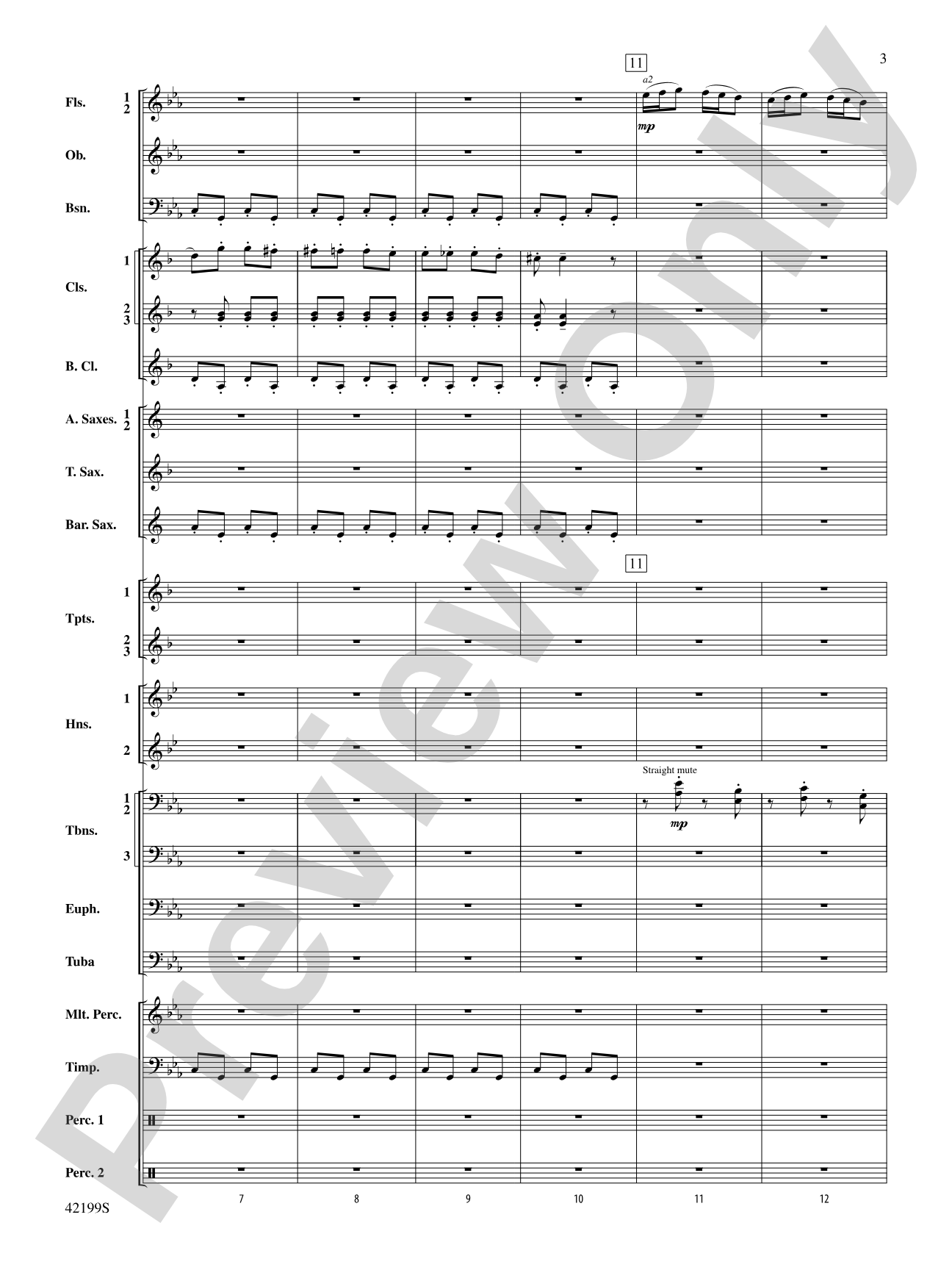March of the Dwarfs: Concert Band Conductor Score & Parts