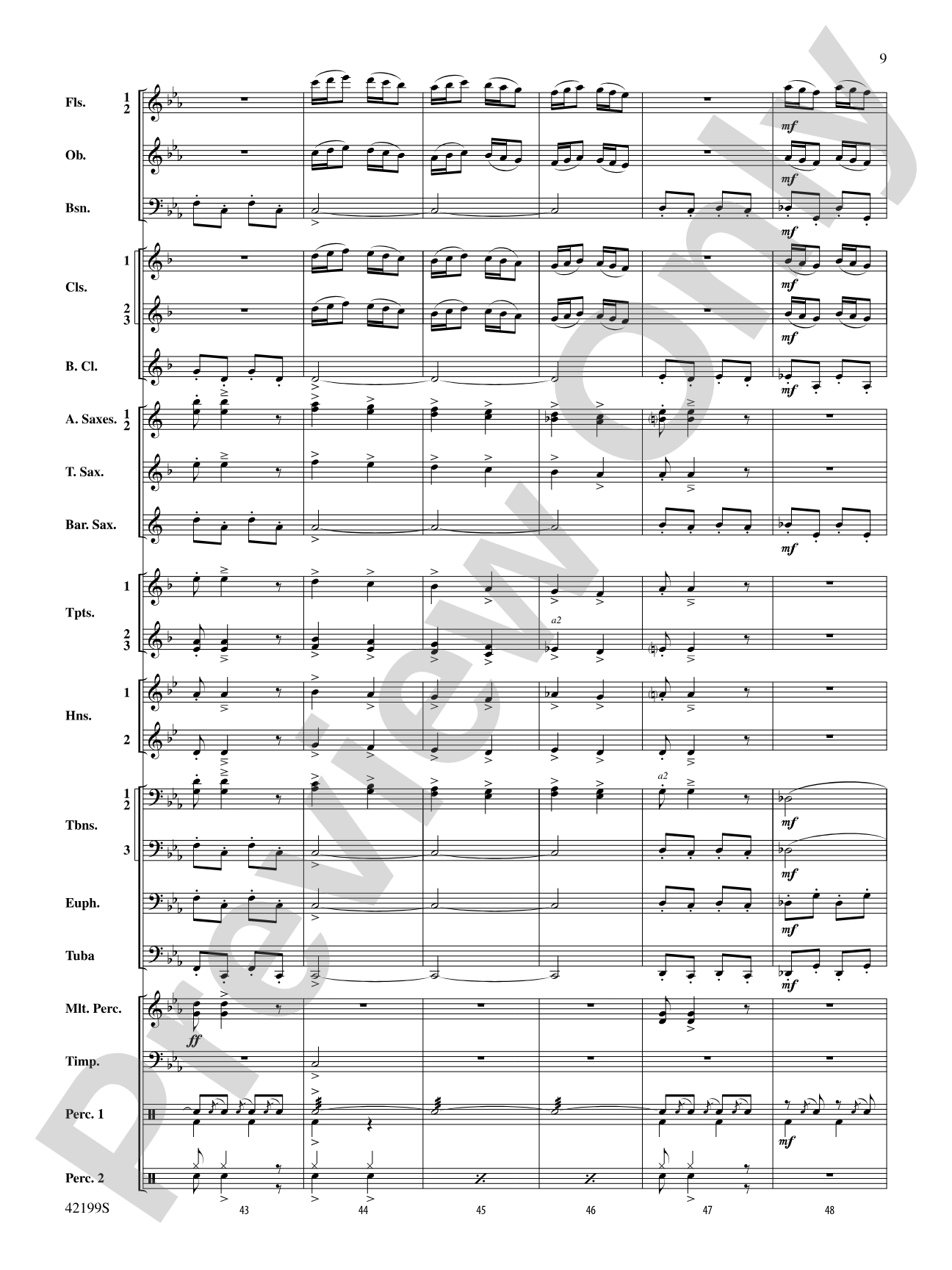 March of the Dwarfs: Concert Band Conductor Score & Parts