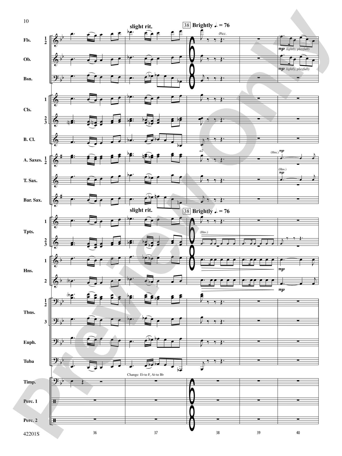 Silversword: Concert Band Conductor Score & Parts