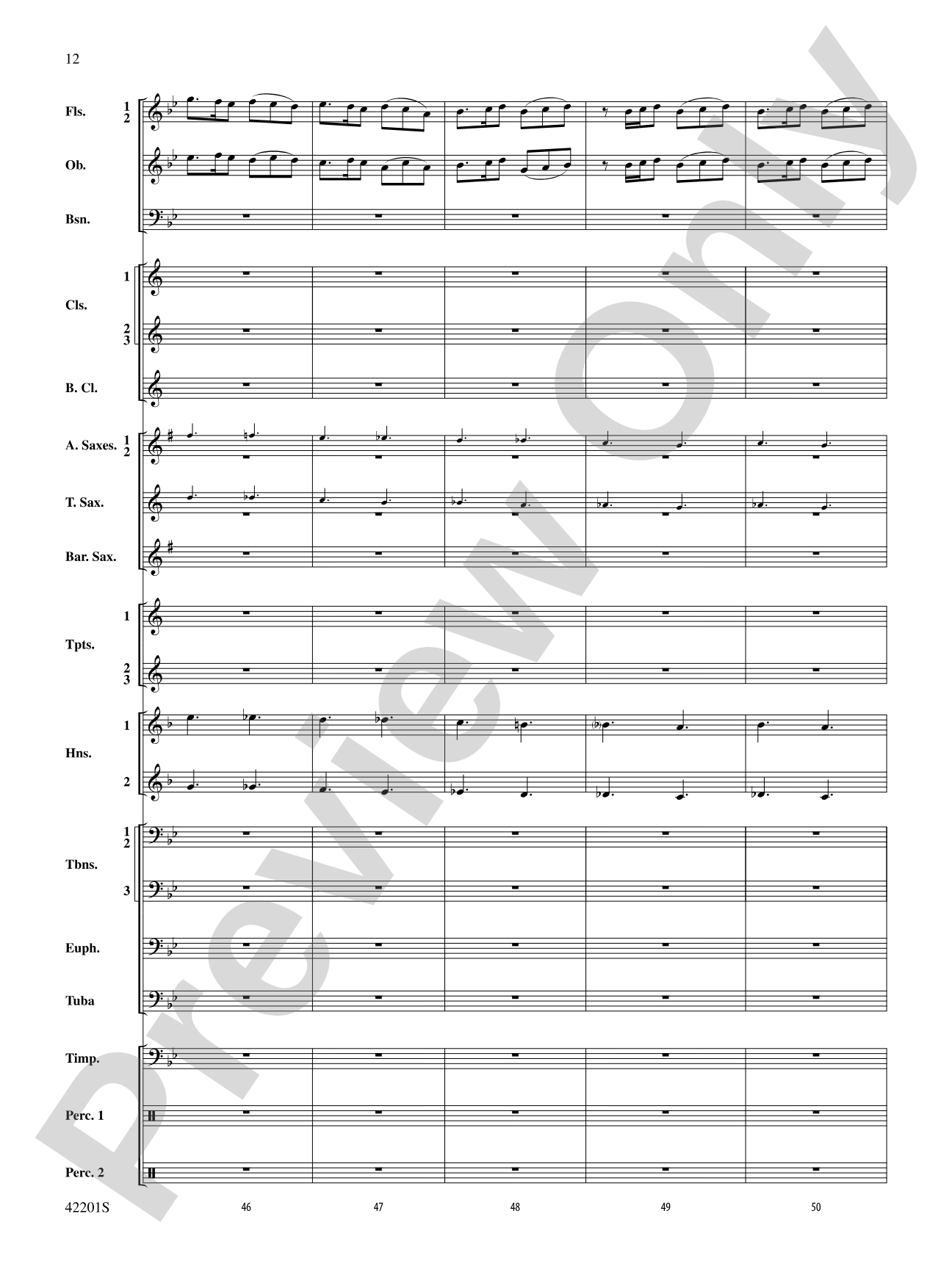 Silversword: Concert Band Conductor Score & Parts