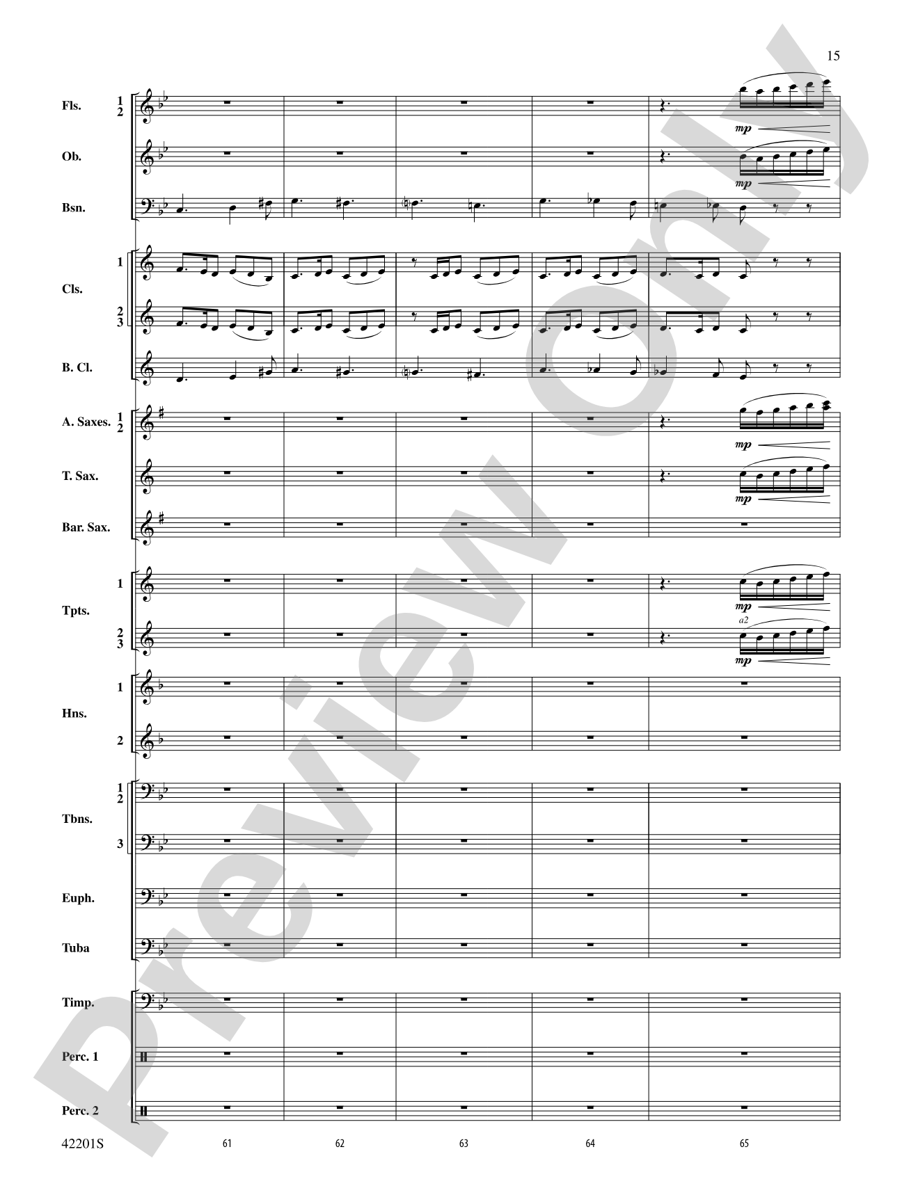 Silversword: Concert Band Conductor Score & Parts