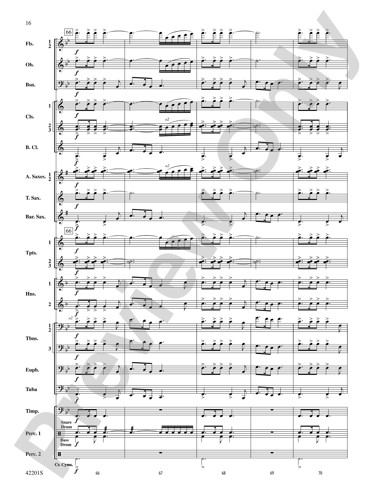 Silversword: Concert Band Conductor Score & Parts