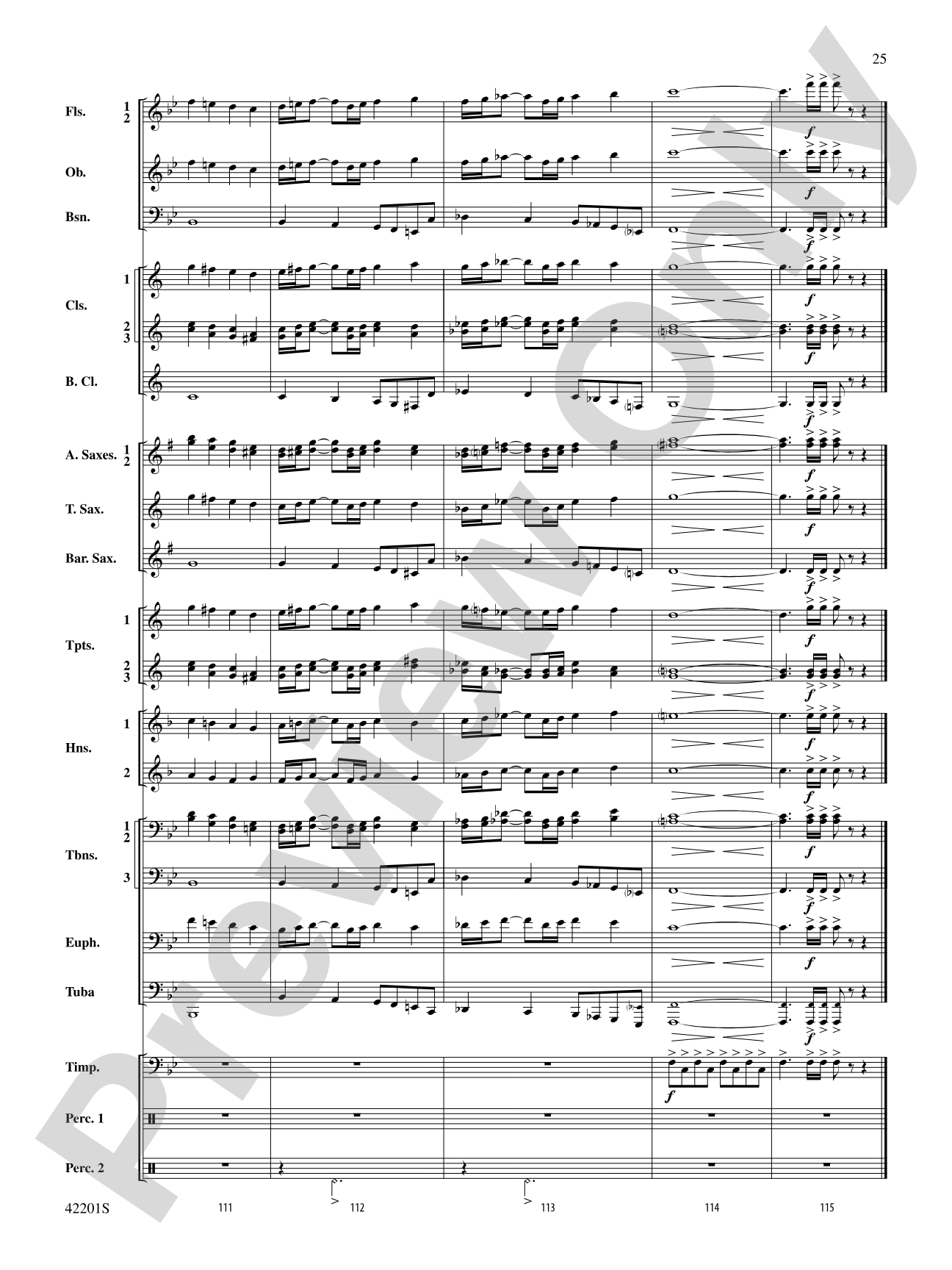 Silversword: Concert Band Conductor Score & Parts