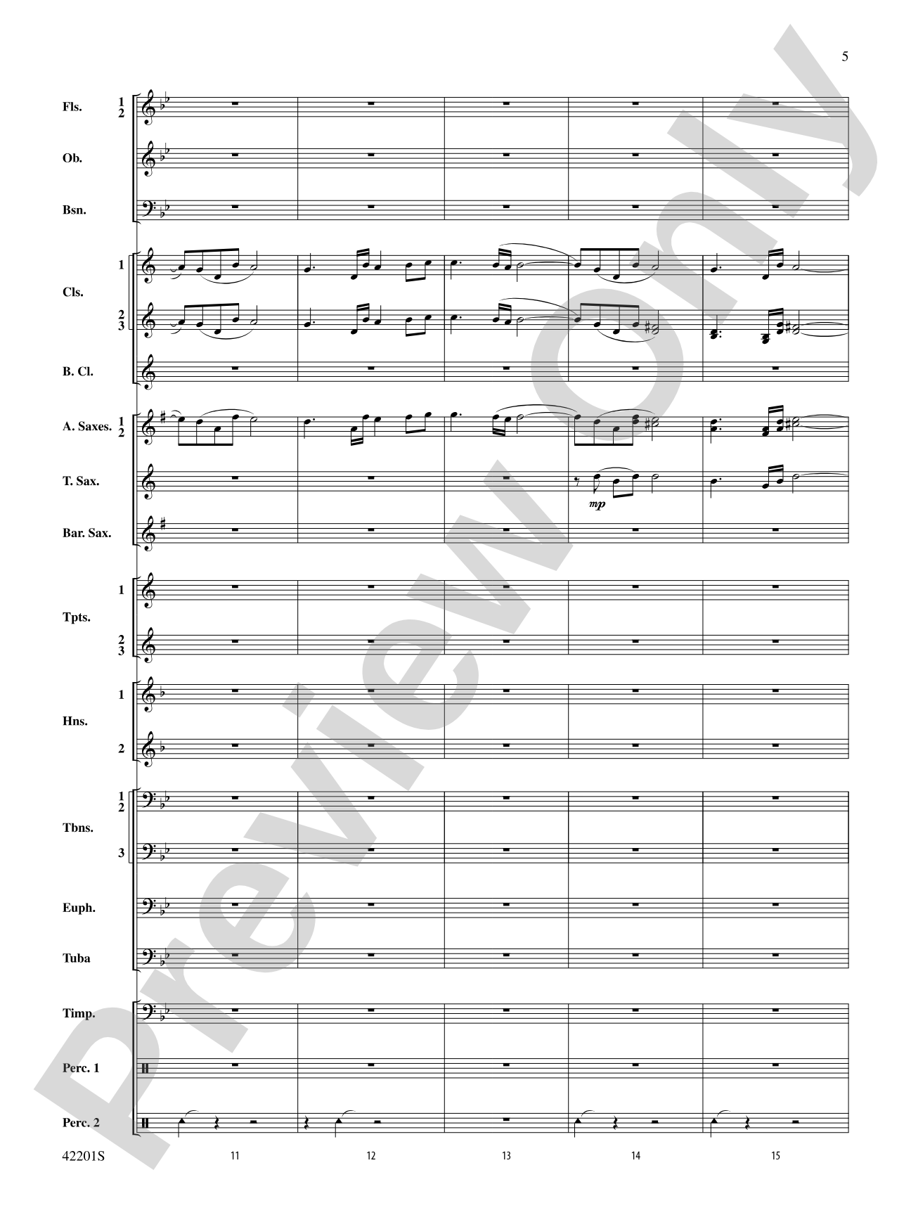 Silversword: Concert Band Conductor Score & Parts