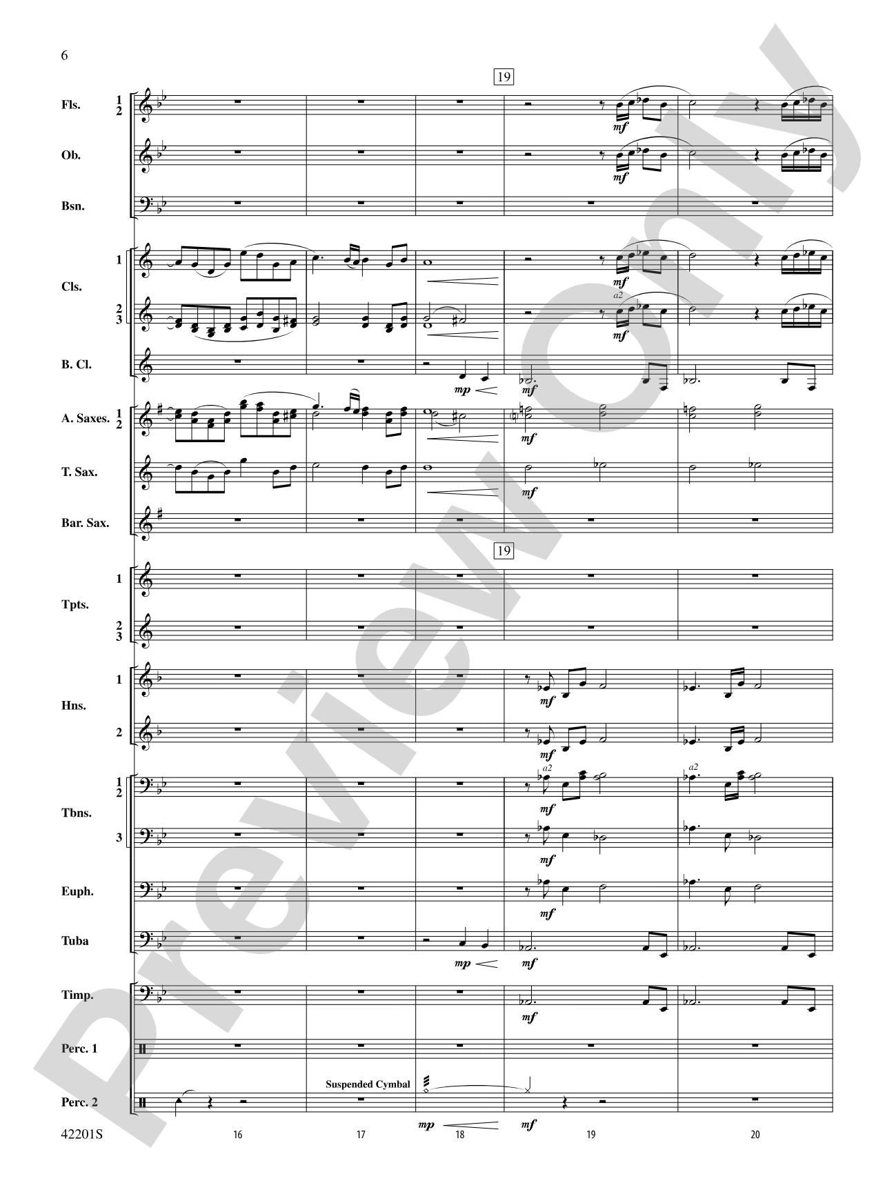 Silversword: Concert Band Conductor Score & Parts