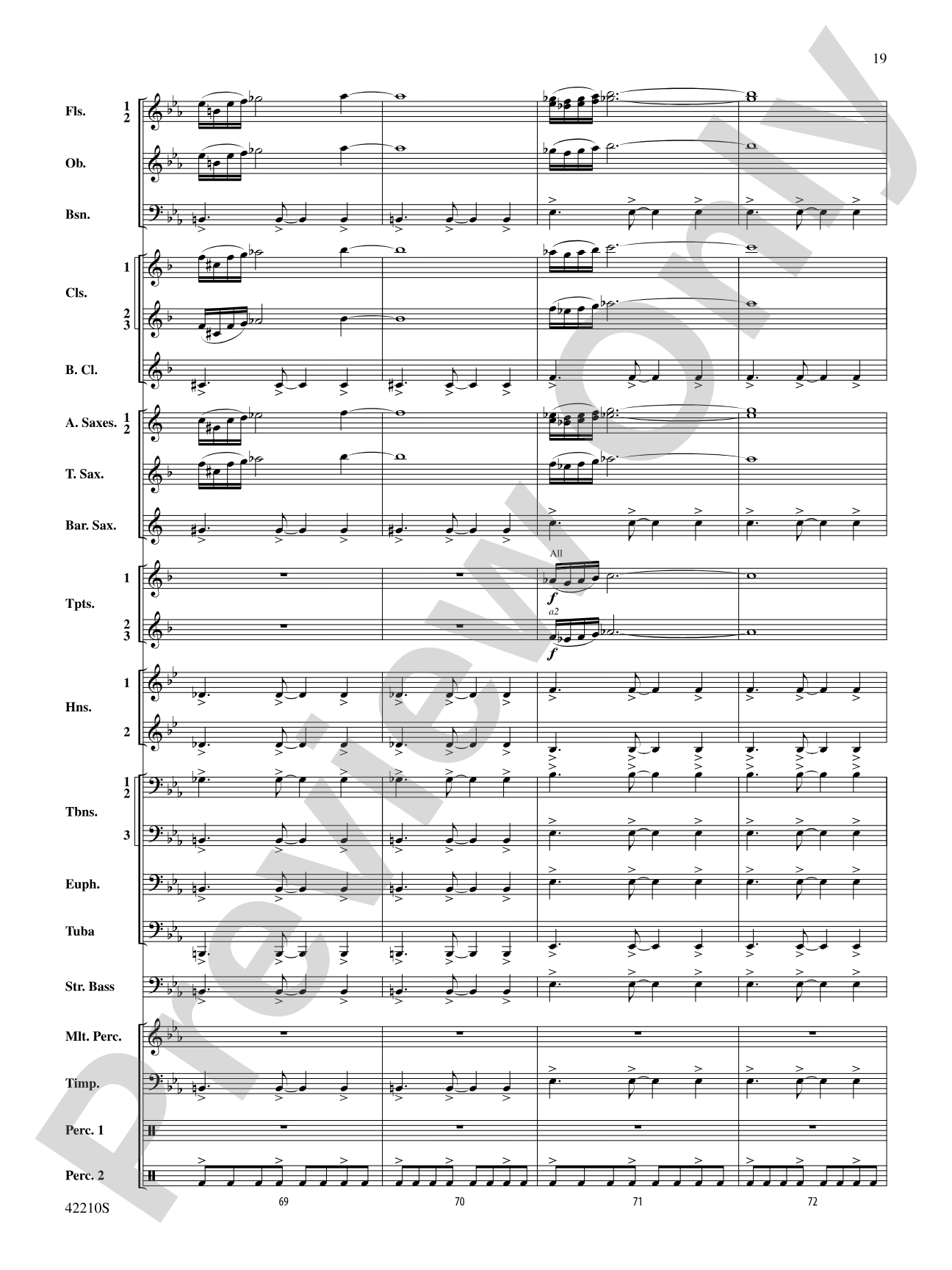 Beyond the Forest (from The Hobbit: The Desolation of Smaug): Concert Band Conductor Score & Parts